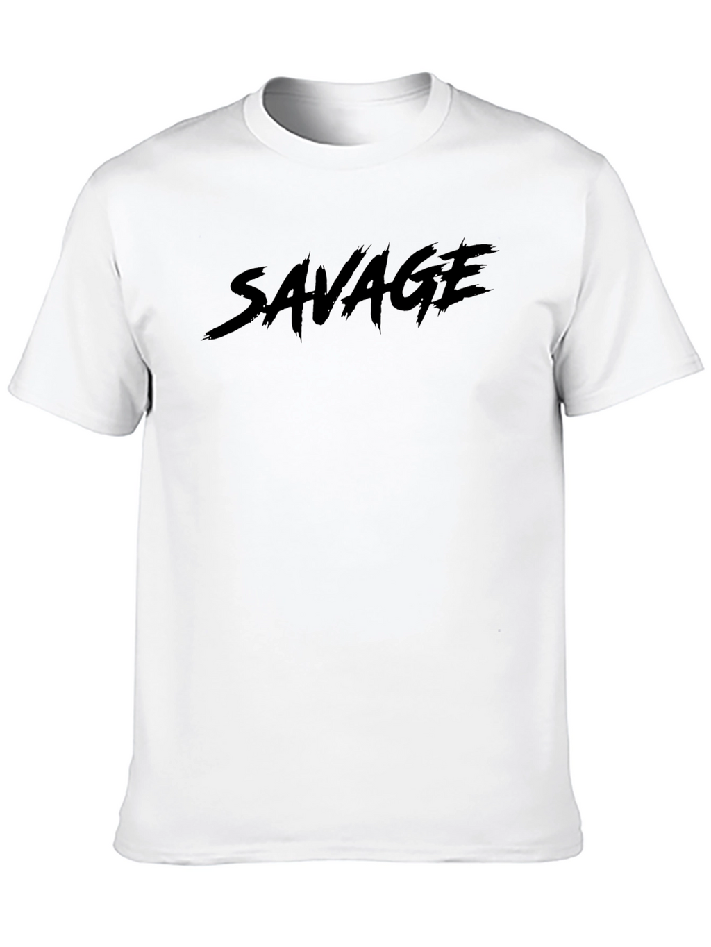 Savage Graphic Print Crew Neck T-Shirt