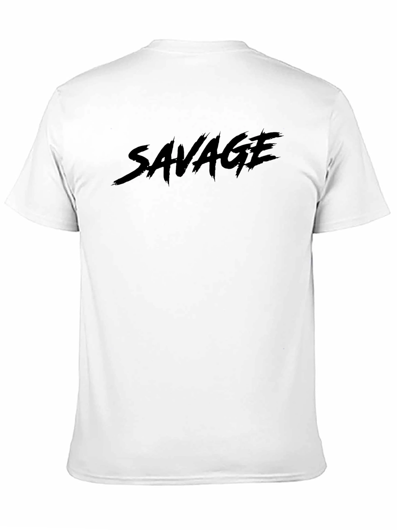 Savage Graphic Print Crew Neck T-Shirt