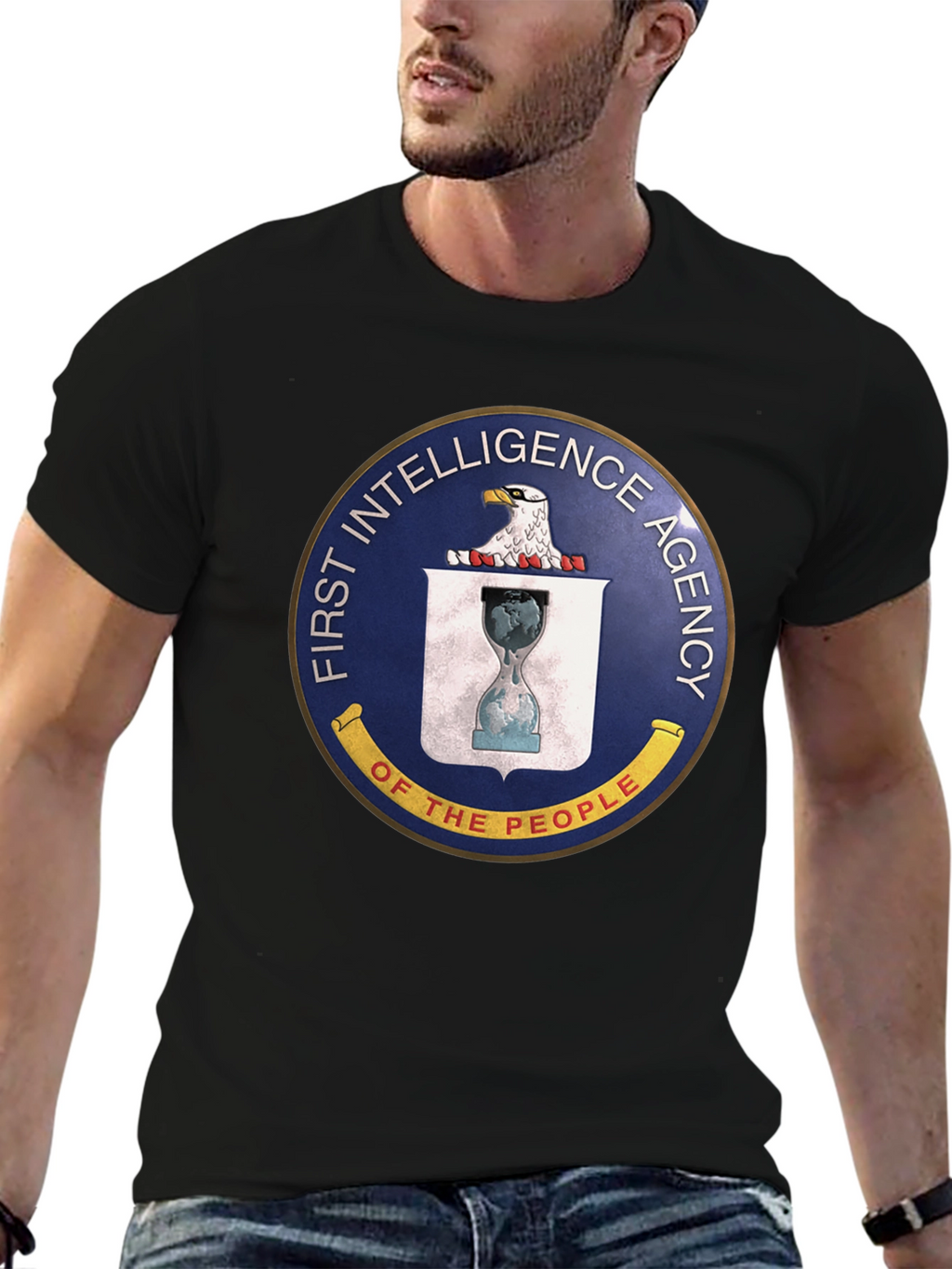 First Intelligence Agency T-Shirt - Black