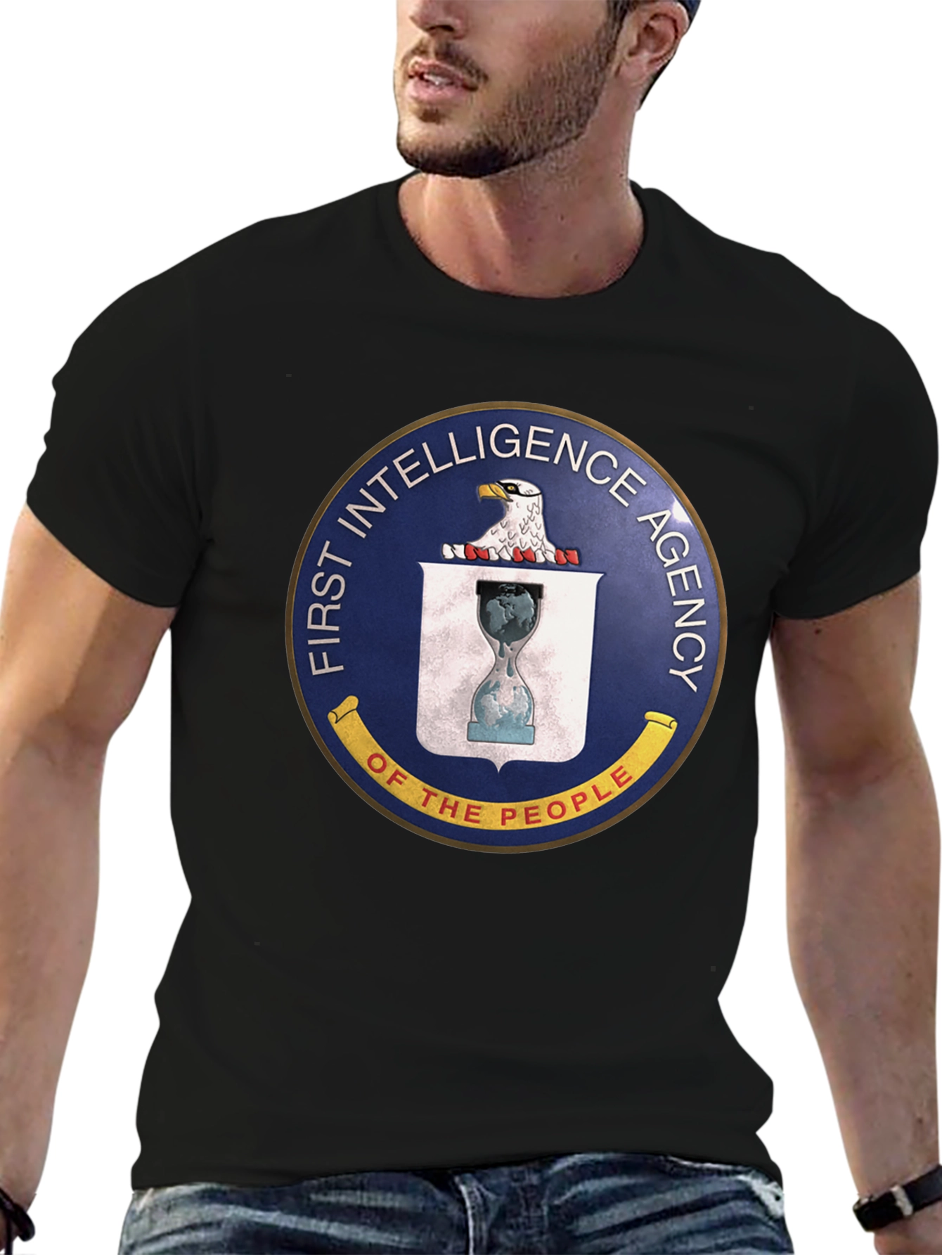 First Intelligence Agency T-Shirt - Black