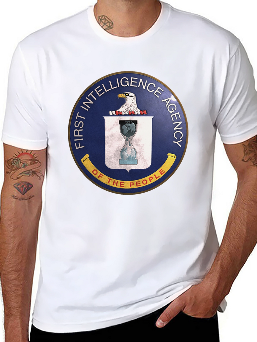 First Intelligence Agency T-Shirt - Black
