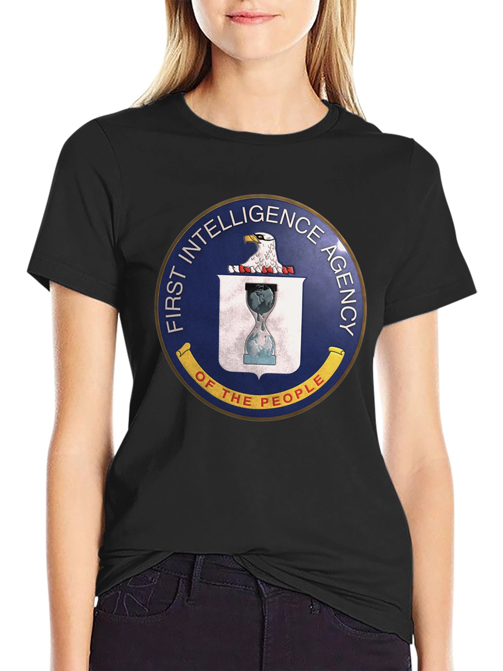 First Intelligence Agency T-Shirt - Black