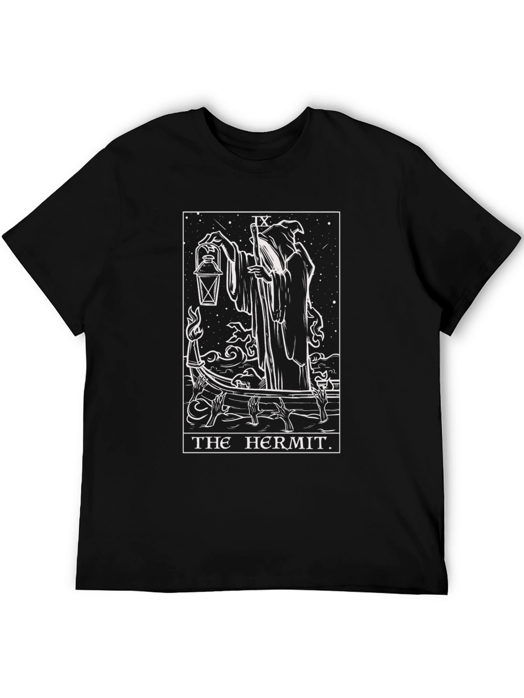 The Hermit Tarot Card T-Shirt