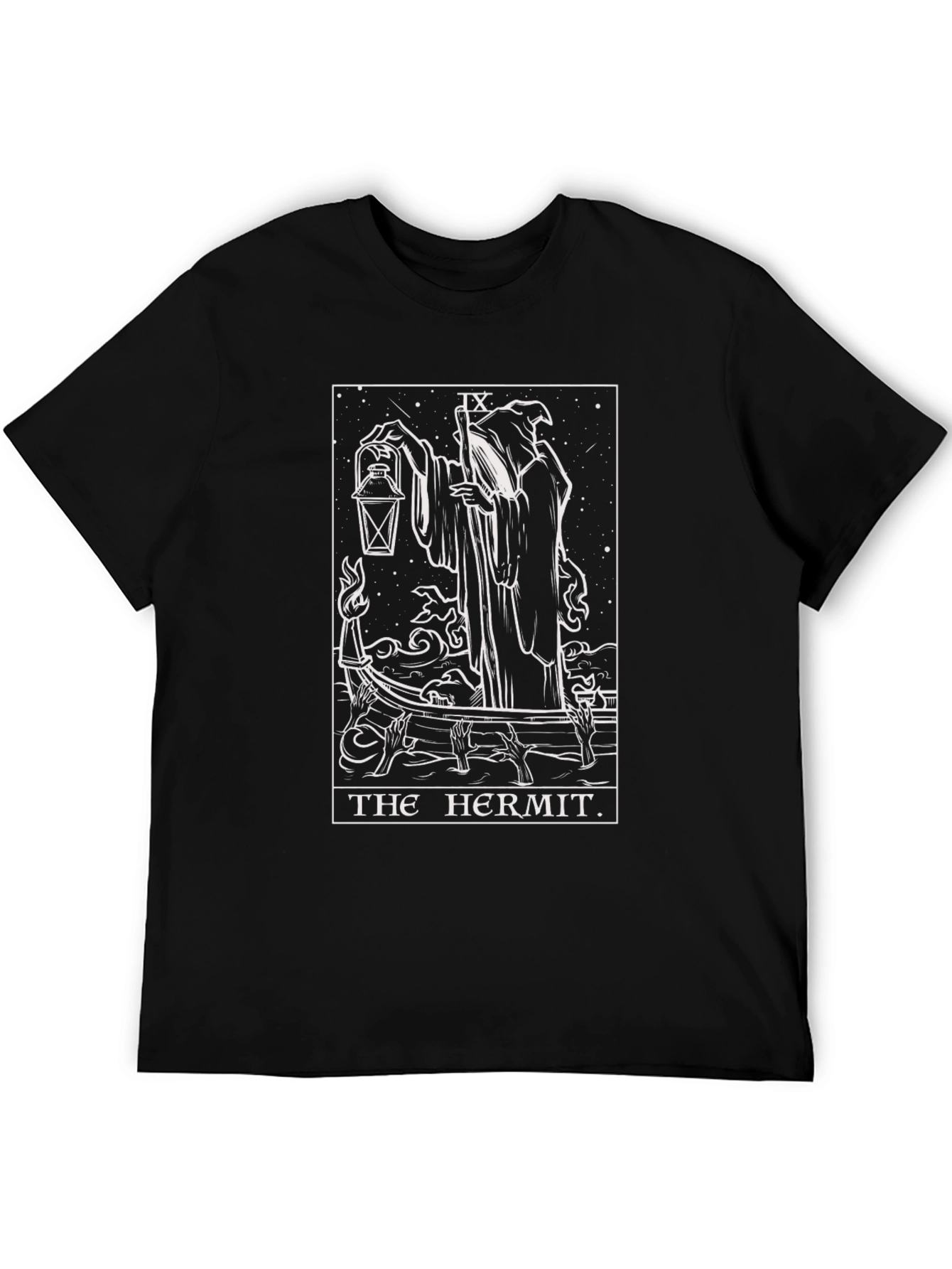 The Hermit Tarot Card T-Shirt