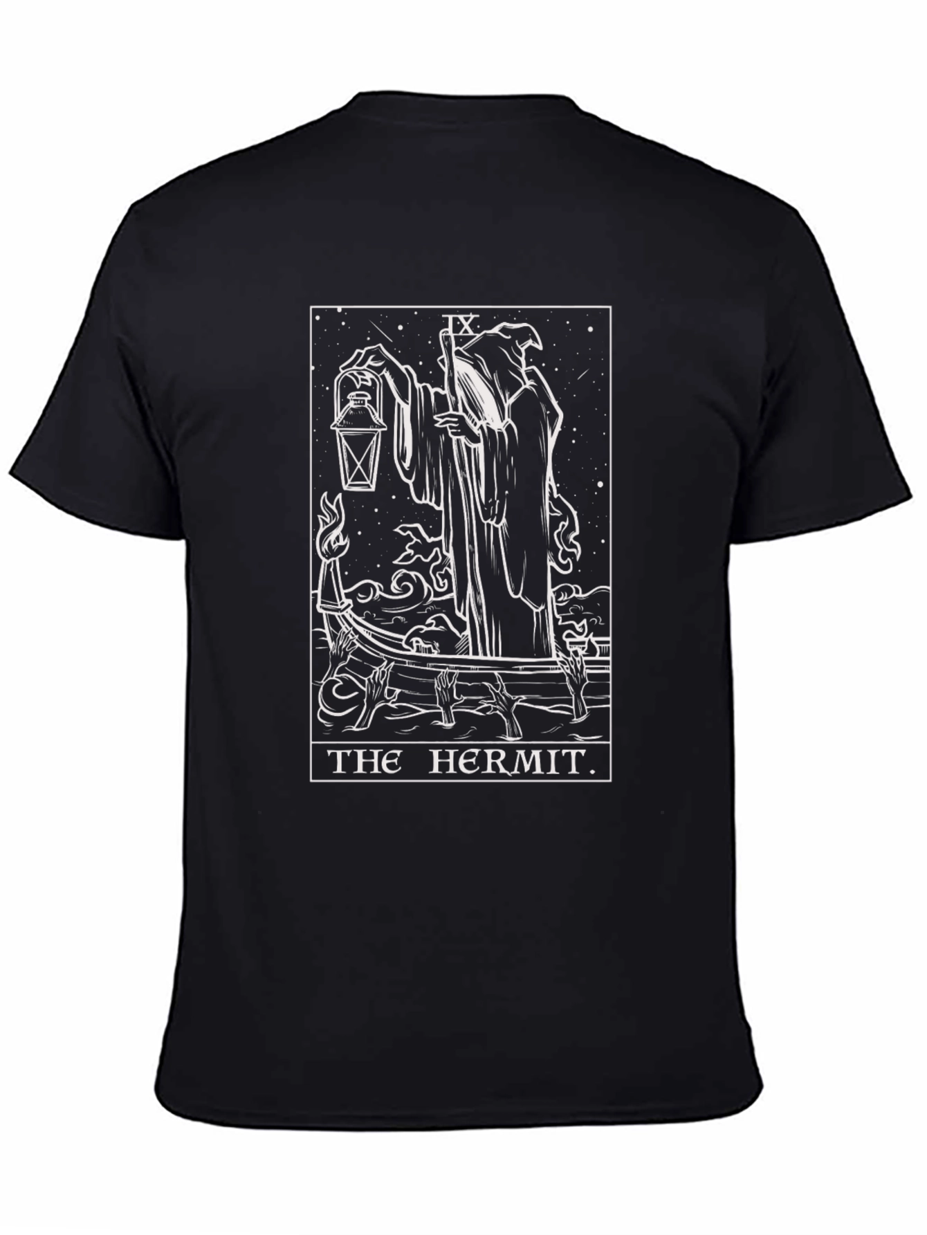 The Hermit Tarot Card T-Shirt