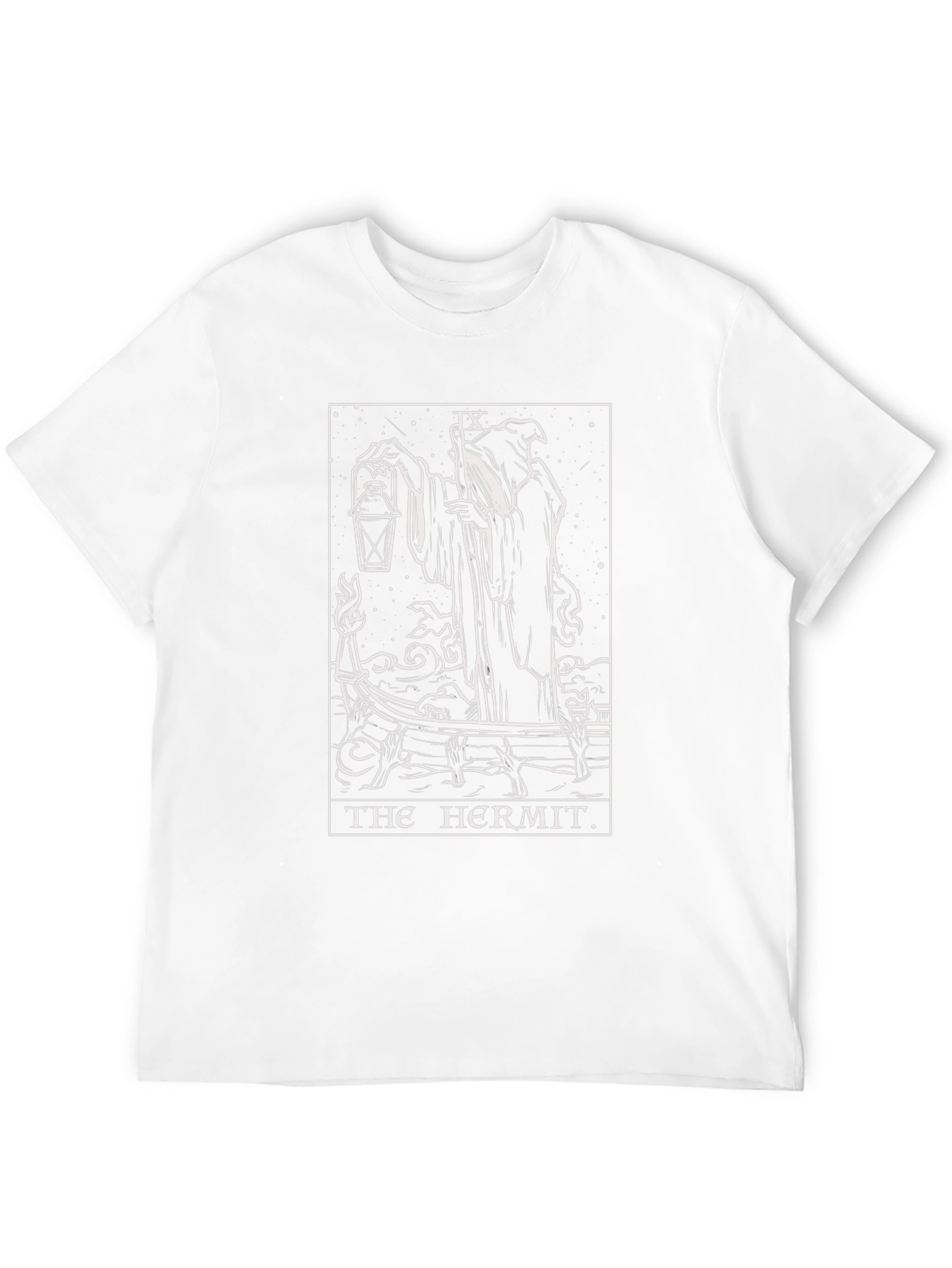 The Hermit Tarot Card T-Shirt