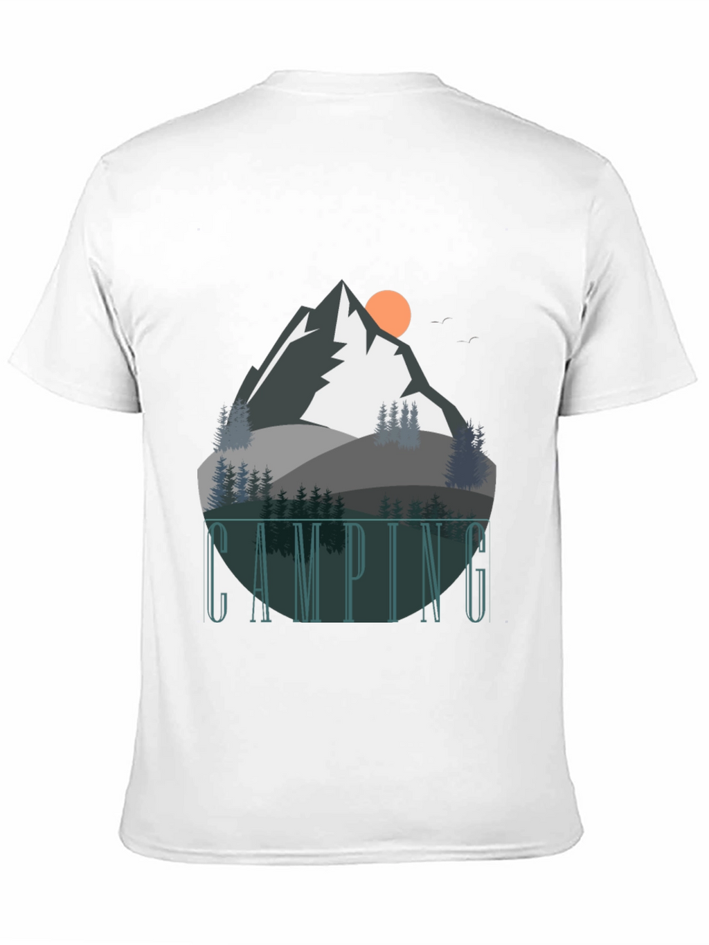 Camping Graphic Tee - Mountain Adventure Shirt
