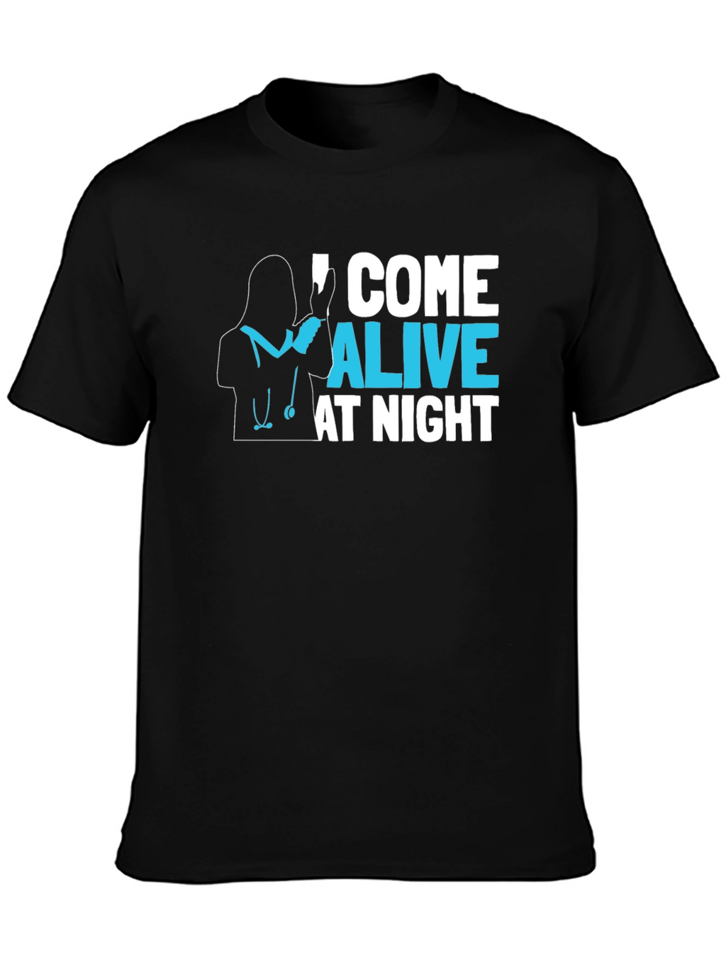 I Come Alive At Night Graphic T-Shirt