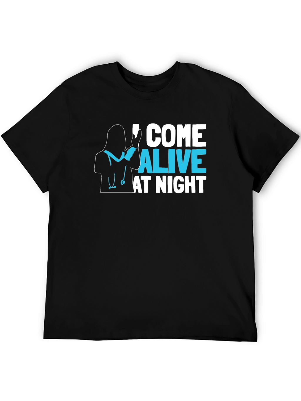 I Come Alive At Night Graphic T-Shirt