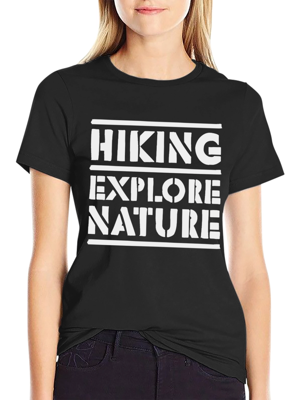 Hiking Explore Nature Graphic Tee