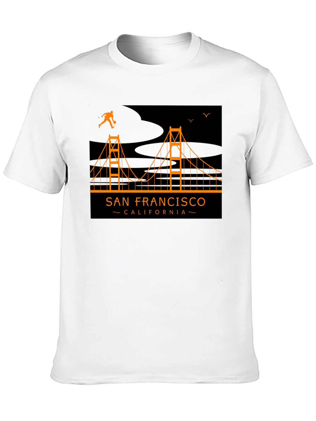San Francisco Golden Gate Bridge Graphic Tee