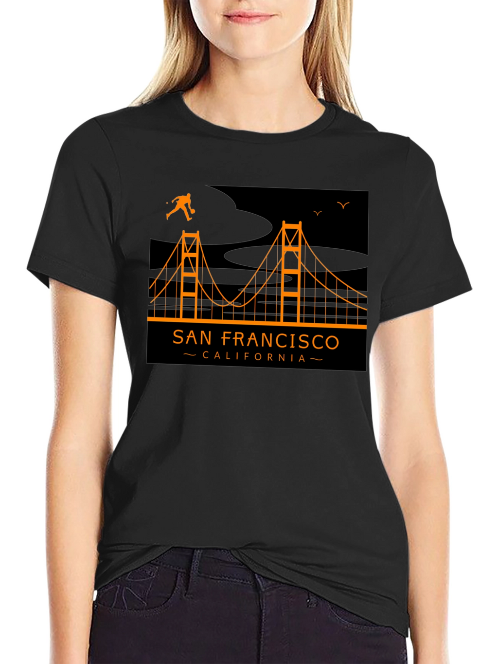 San Francisco Golden Gate Bridge Graphic Tee