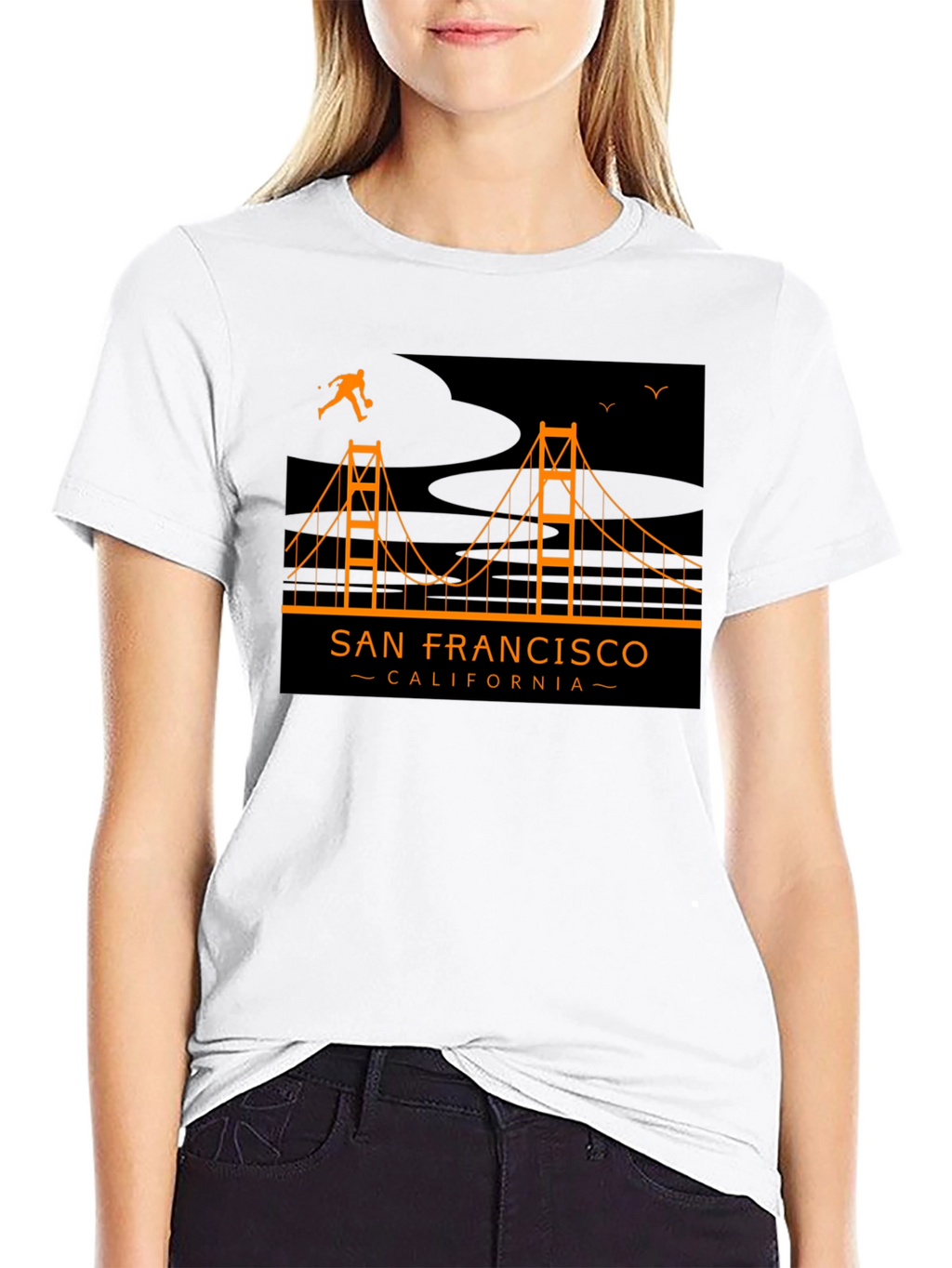 San Francisco Golden Gate Bridge Graphic Tee