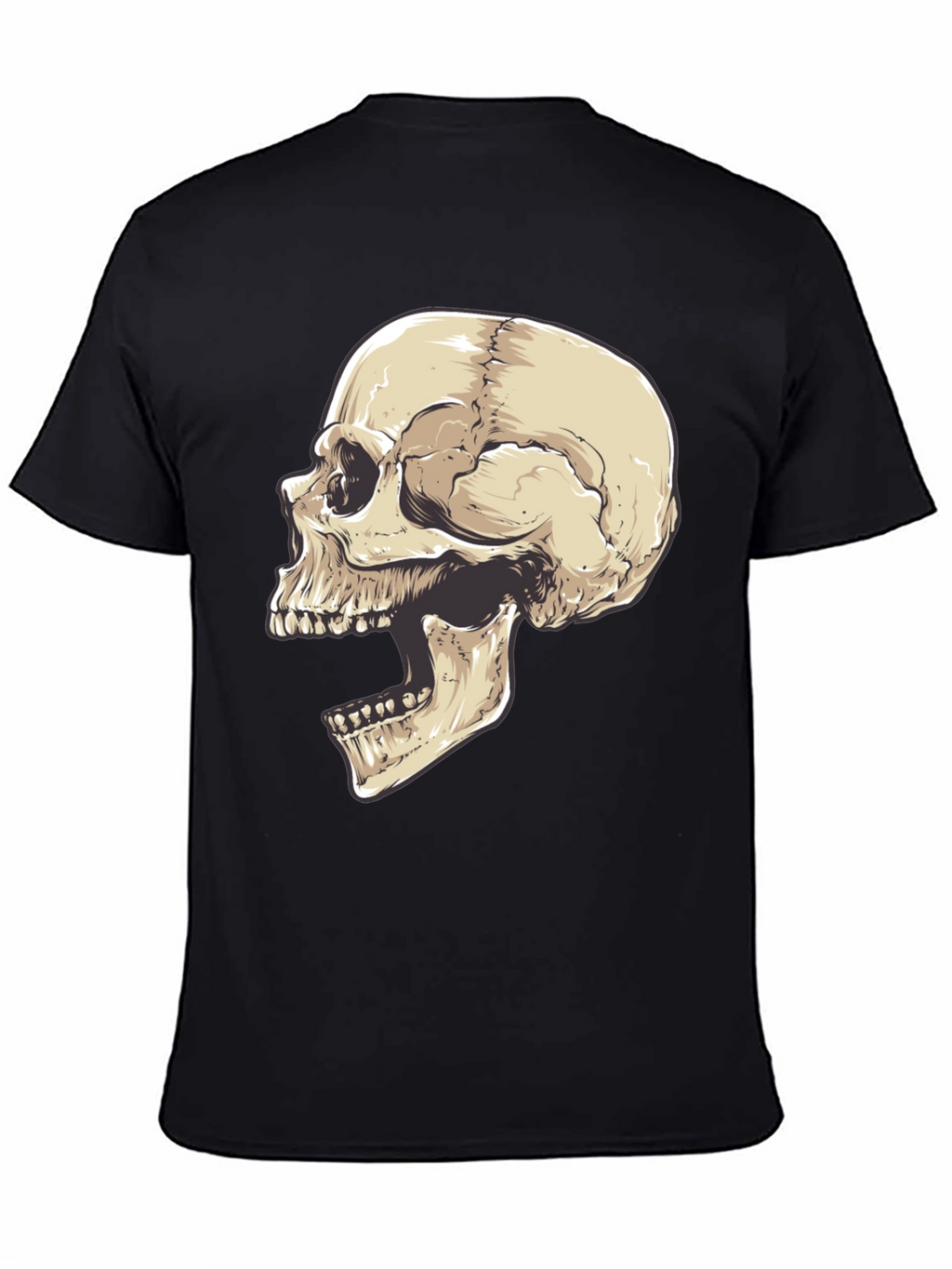 Skull Graphic Black T-Shirt