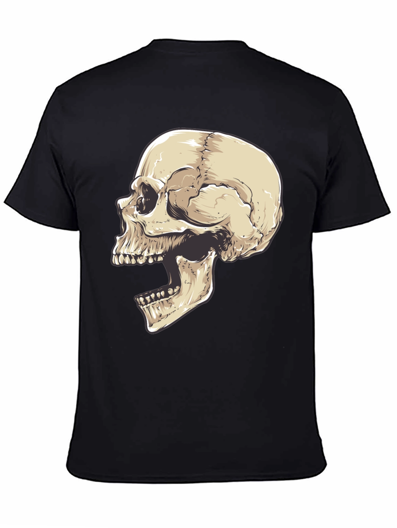 Skull Graphic Black T-Shirt