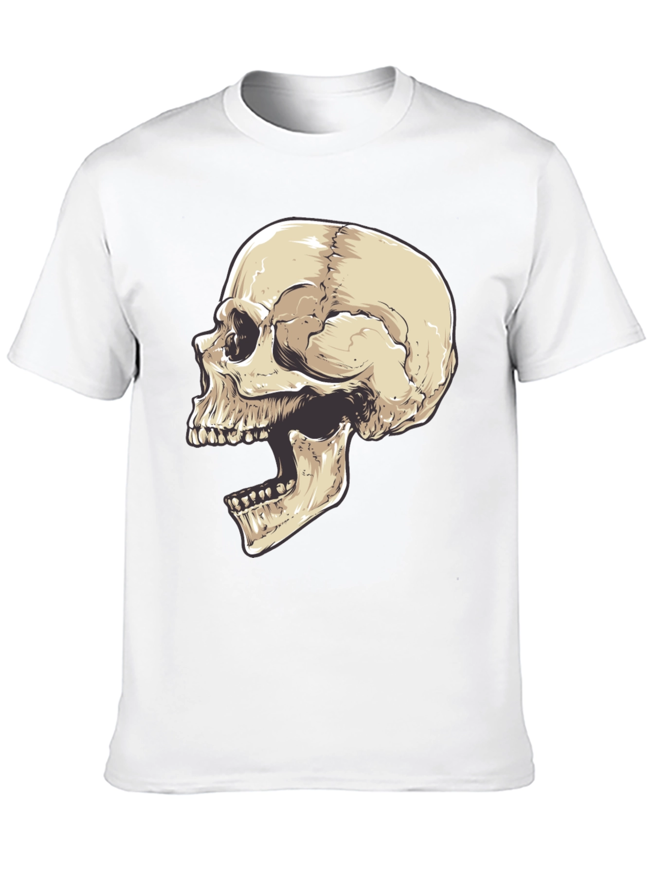 Skull Graphic Black T-Shirt
