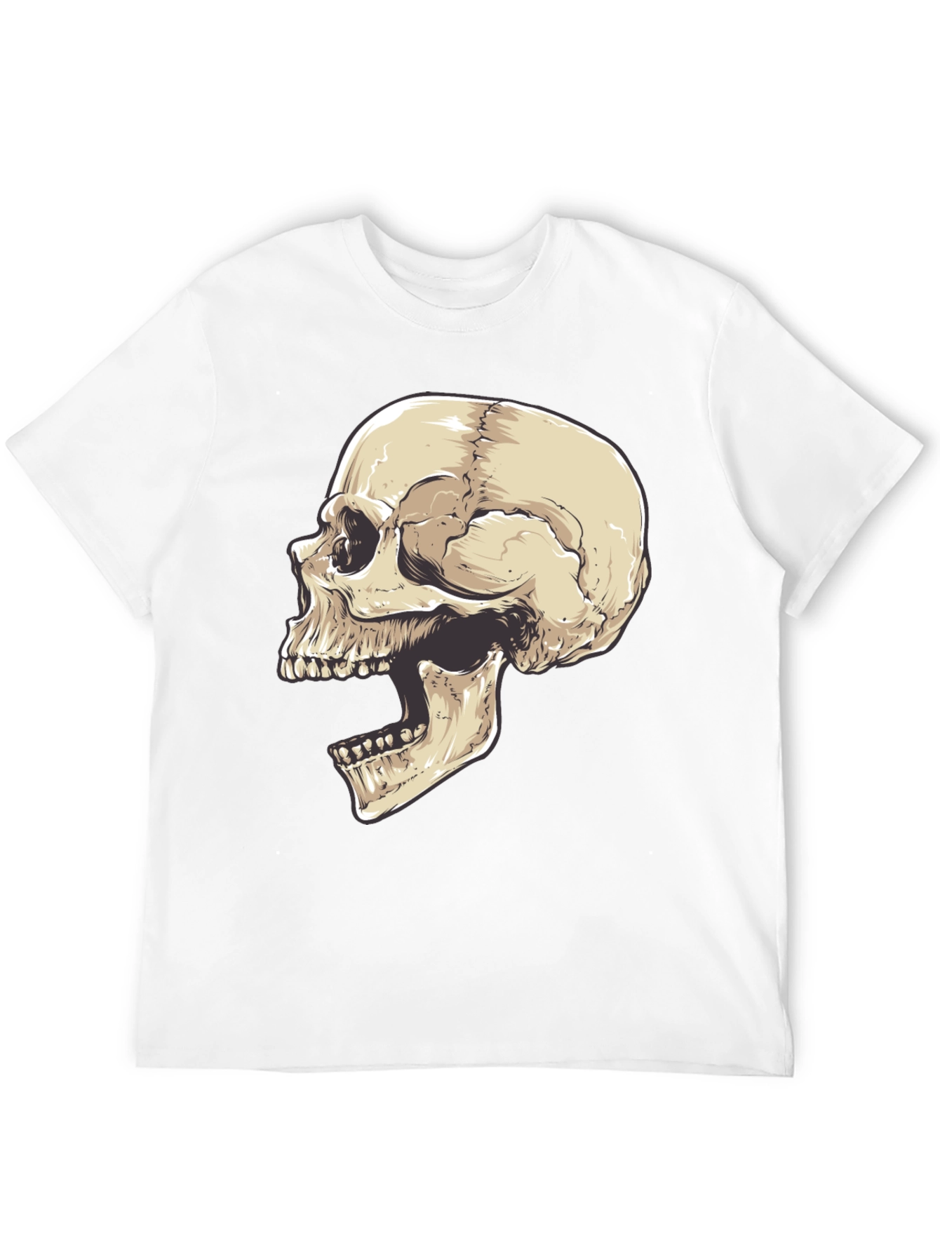 Skull Graphic Black T-Shirt