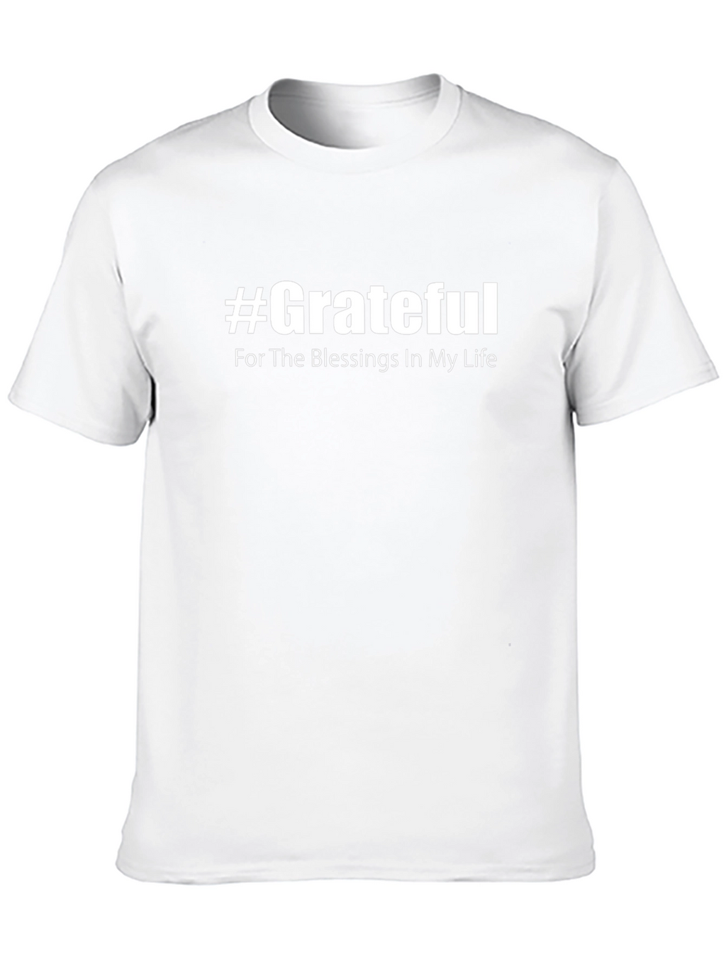 Grateful Blessings Black Graphic Tee
