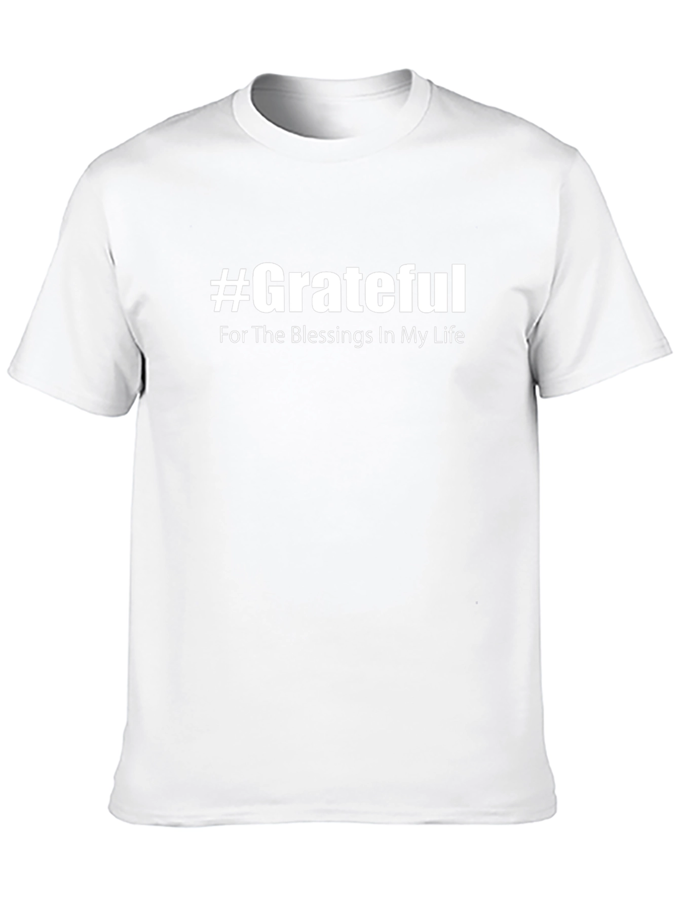 Grateful Blessings Black Graphic Tee