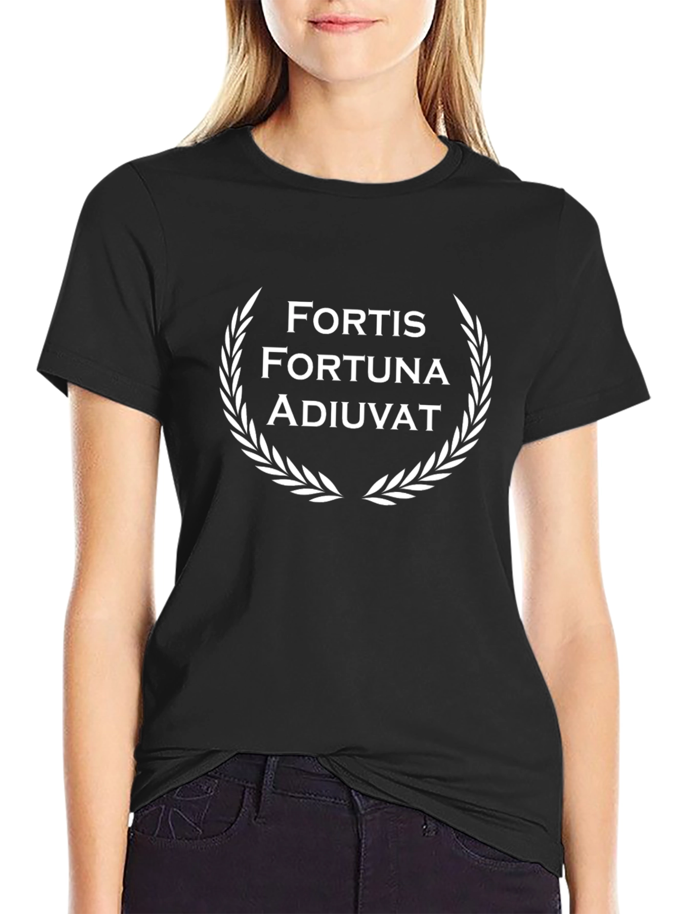 Fortis Fortuna Adiuvat T-Shirt - Luck Favors the Bold