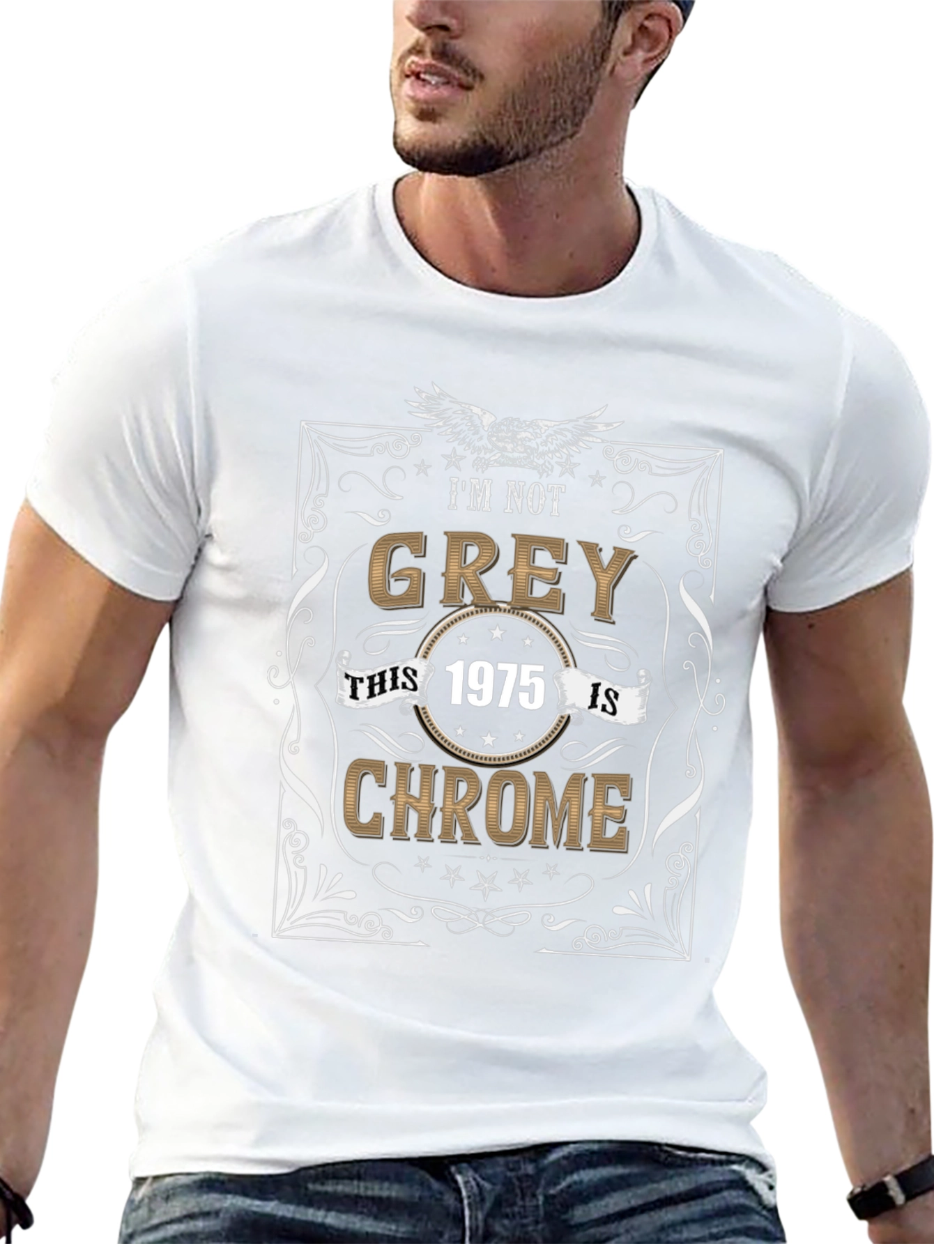 Im Not Grey T-Shirt - 1975 Chrome Edition