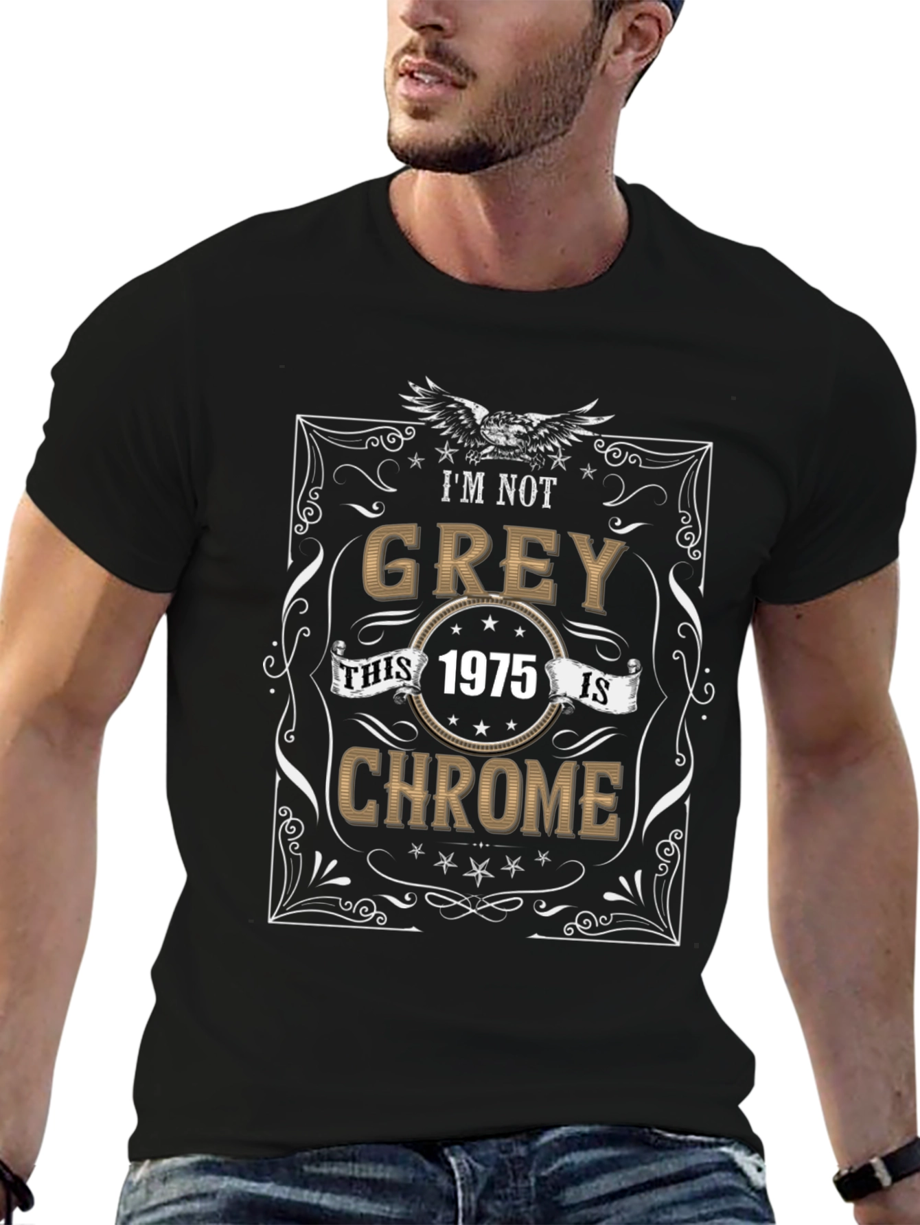 Im Not Grey T-Shirt - 1975 Chrome Edition
