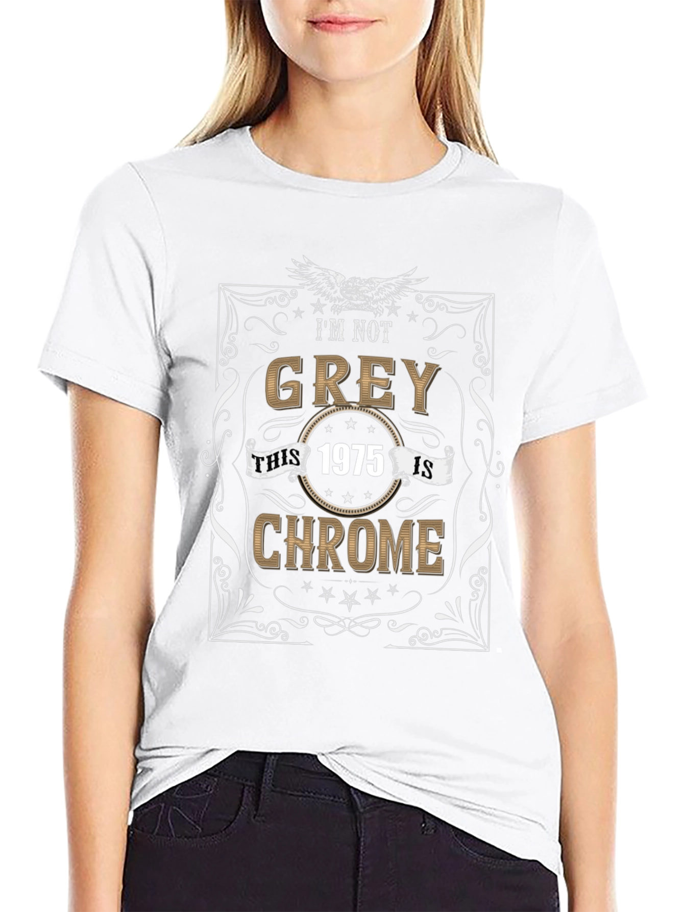 Im Not Grey T-Shirt - 1975 Chrome Edition