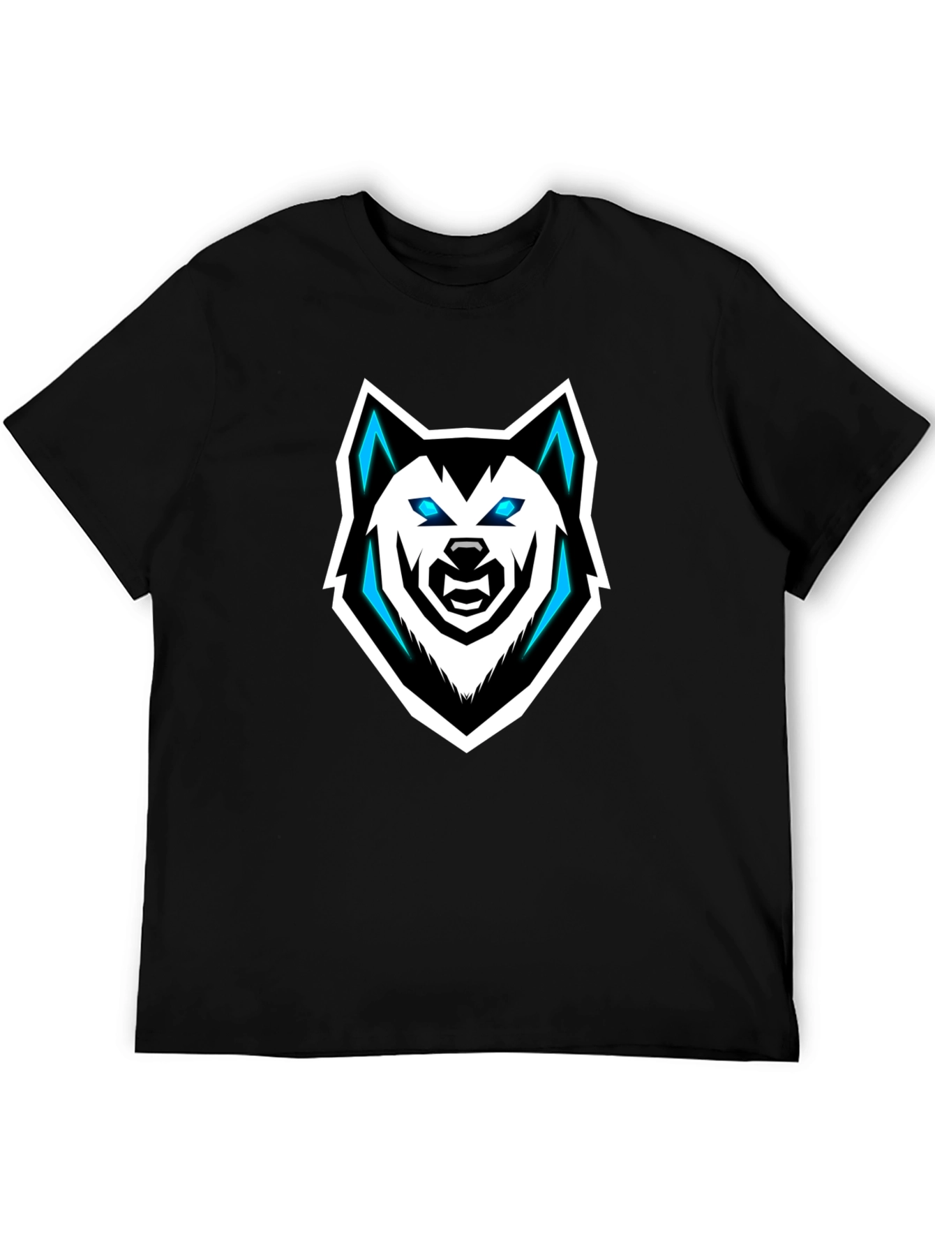 Black Wolf Graphic Tee - Stylish & Unique Design