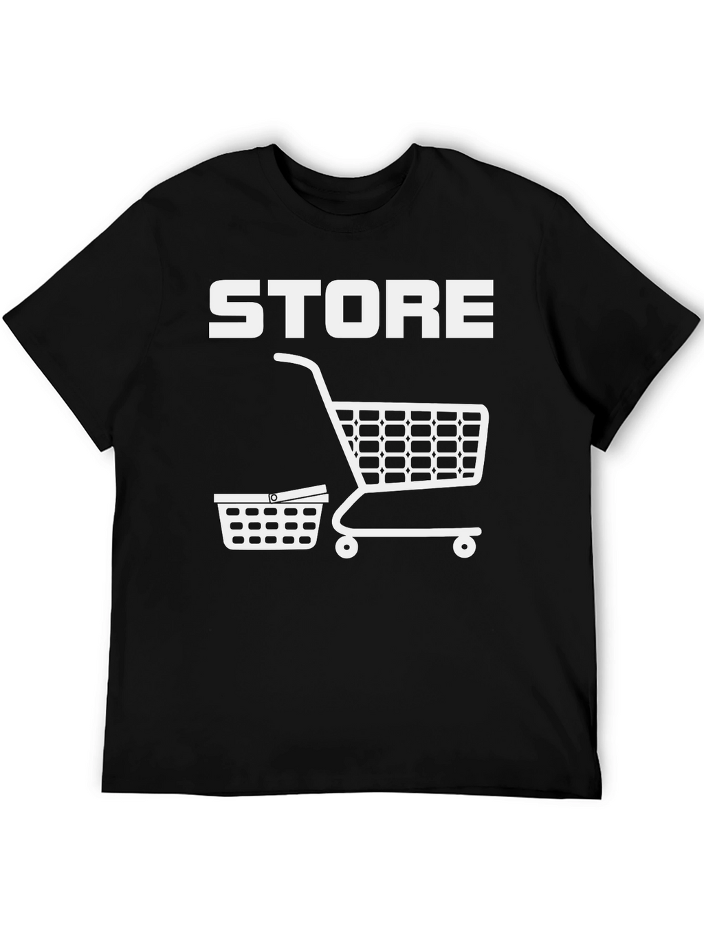 Store T-Shirt: Shopping Cart Graphic Tee