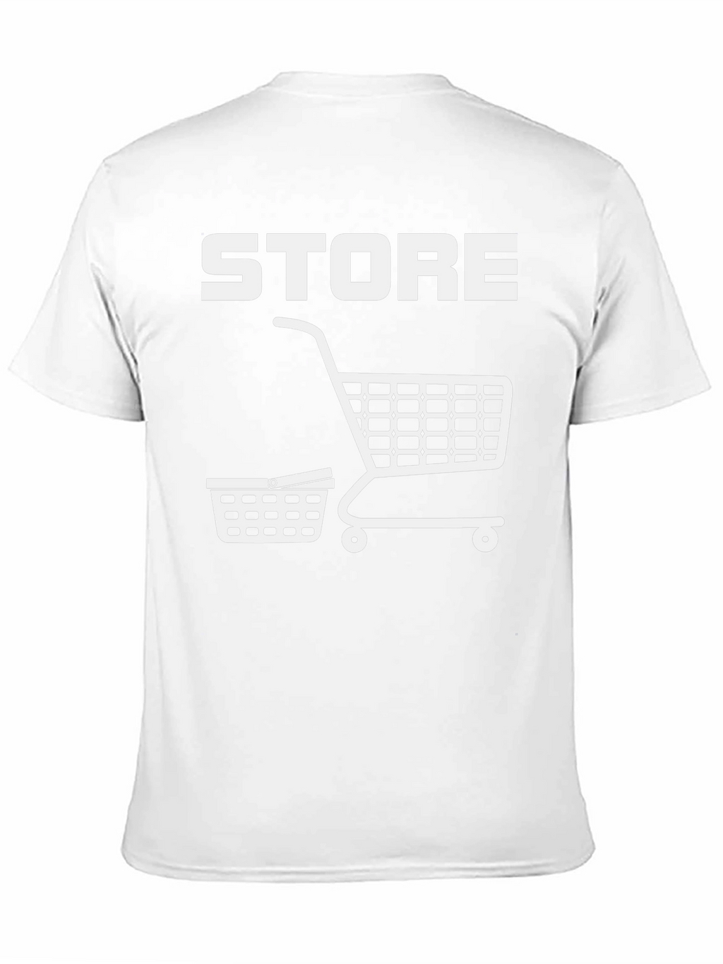 Store T-Shirt: Shopping Cart Graphic Tee