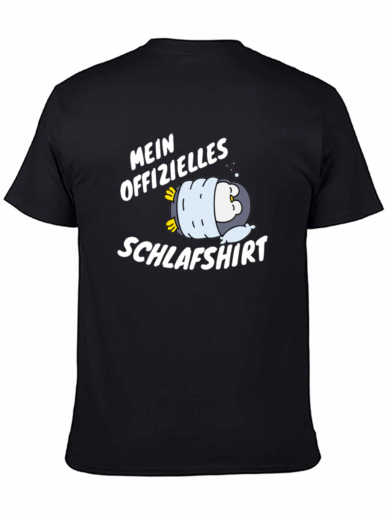 Funny Penguin Schlafshirt Mens T-Shirt