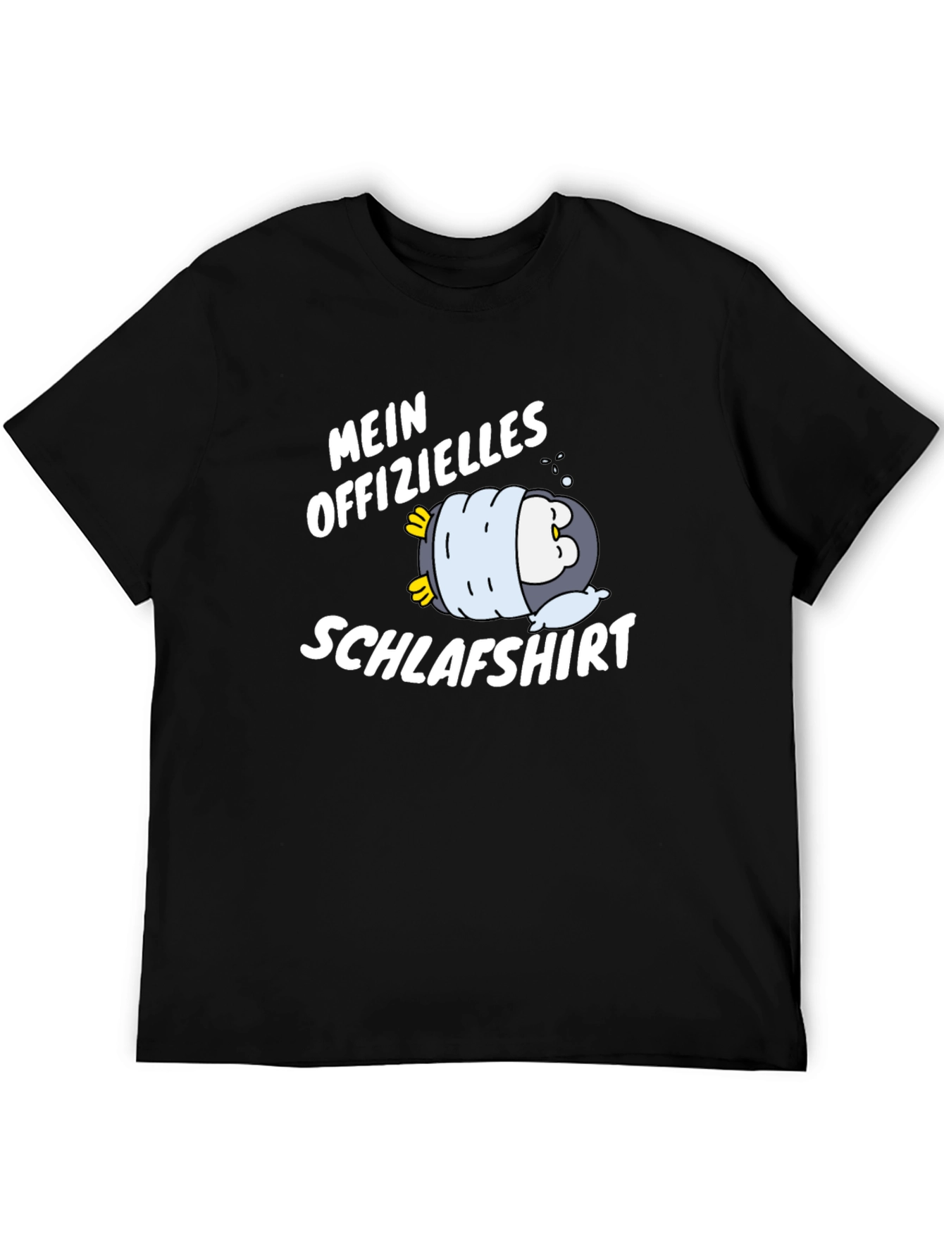 Funny Penguin Schlafshirt Mens T-Shirt