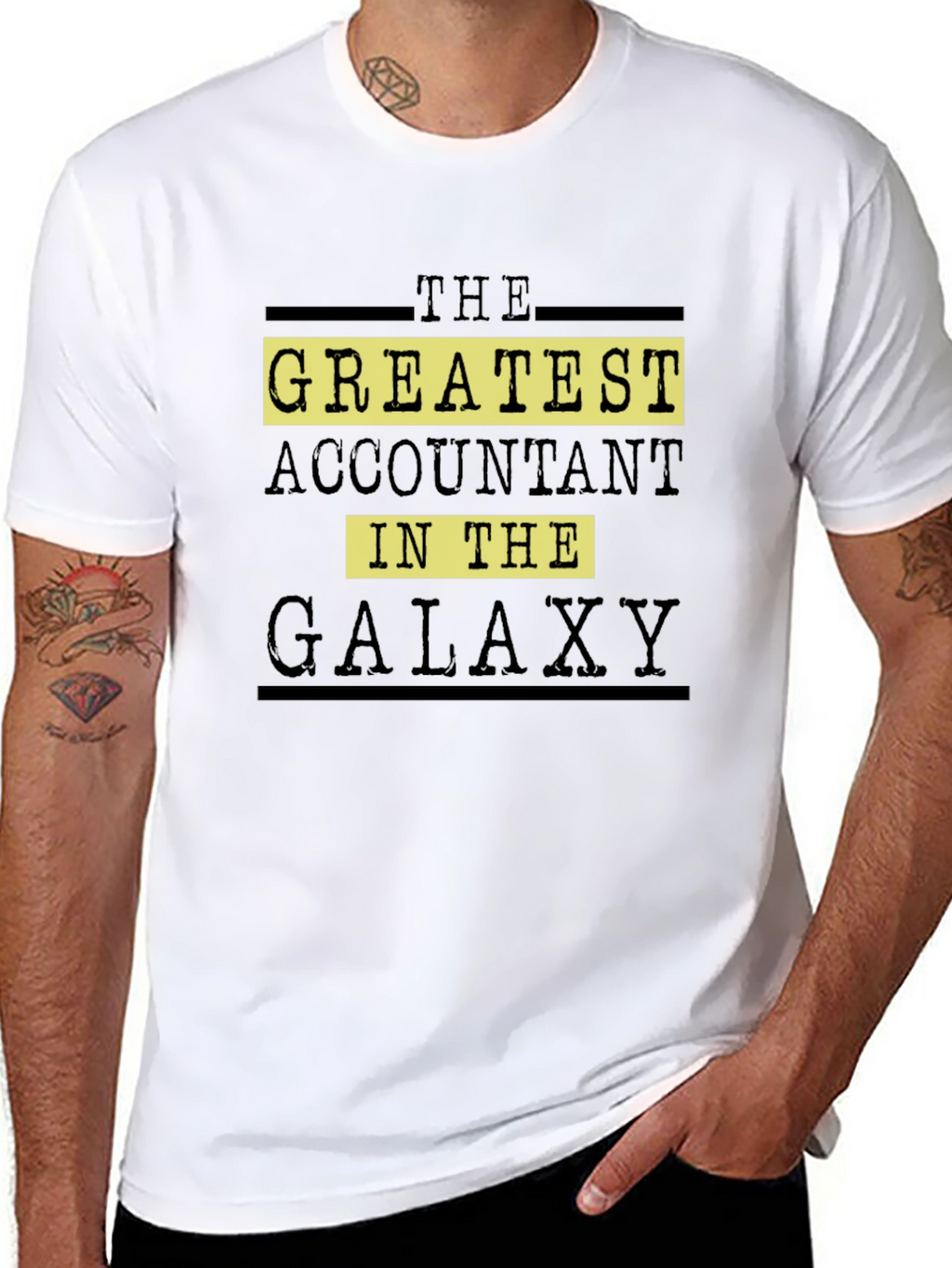 Greatest Accountant in the Galaxy Graphic Tee