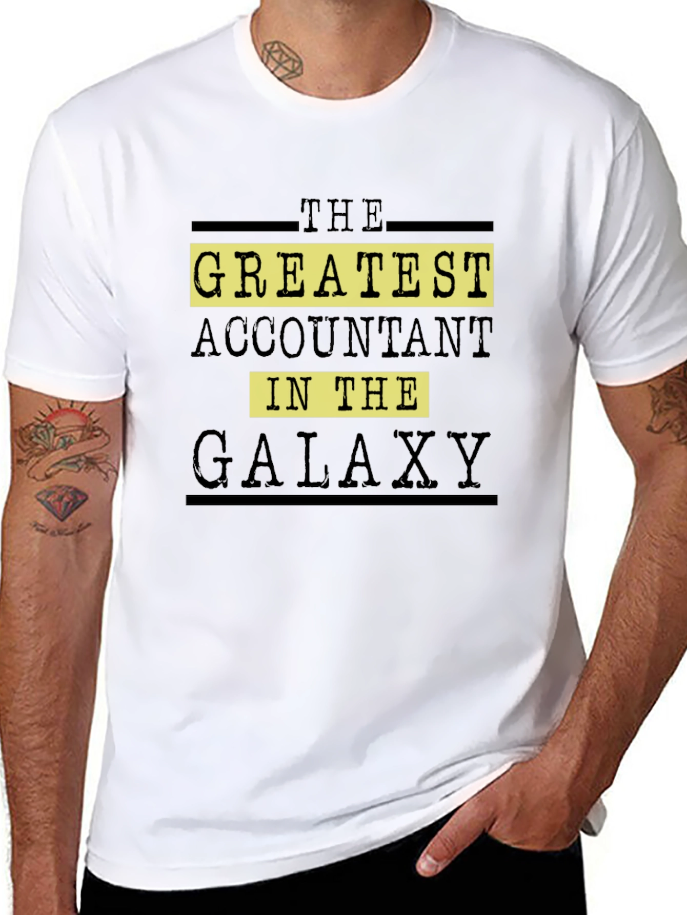 Greatest Accountant in the Galaxy Graphic Tee