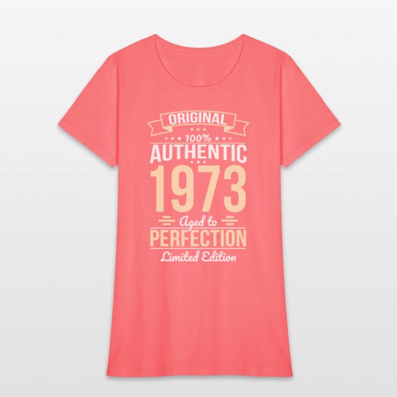 50th Birthday Original 1973 Aged to Perfection