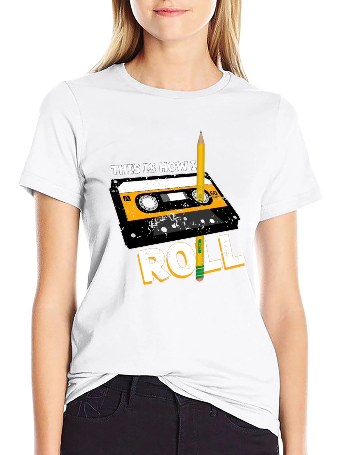 Retro Cassette Tape T-Shirt - This Is How I Roll