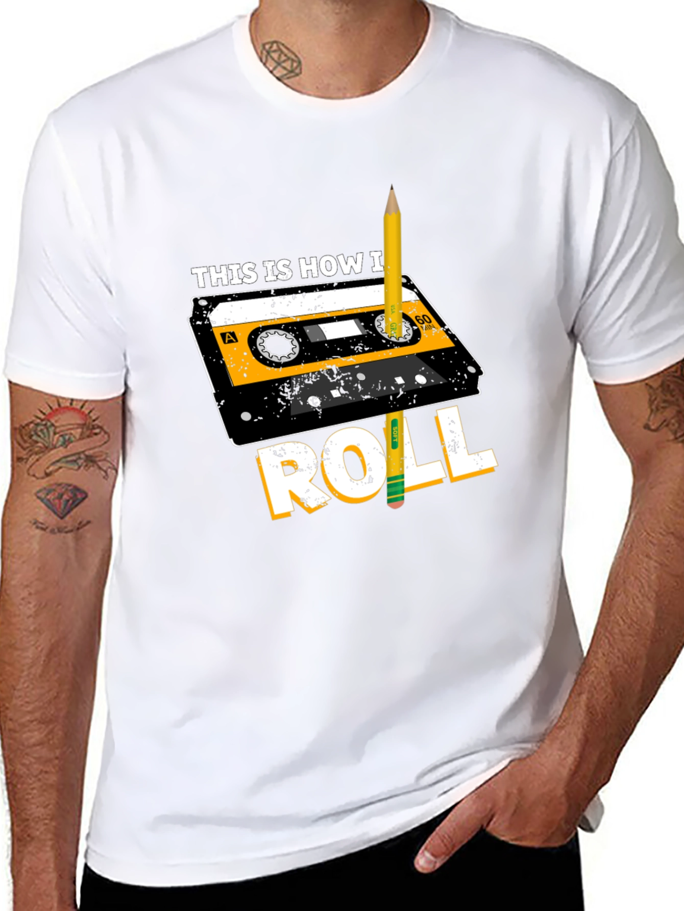 Retro Cassette Tape T-Shirt - This Is How I Roll