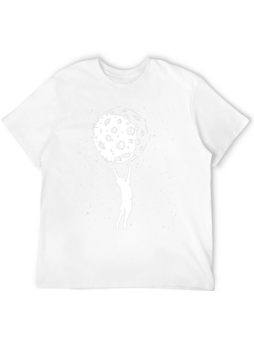 Catch the Moon T-Shirt - Black Graphic Tee