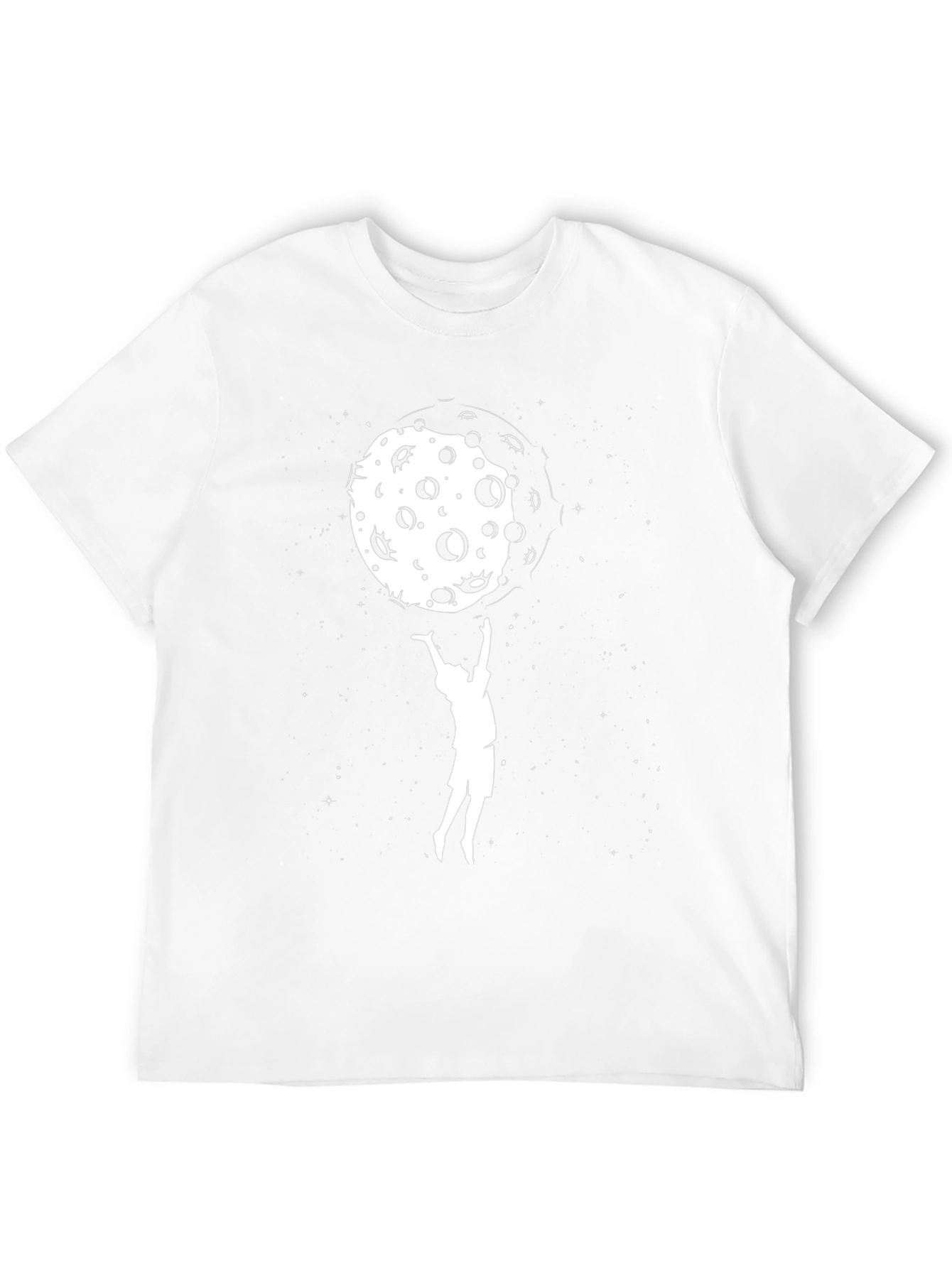 Catch the Moon T-Shirt - Black Graphic Tee