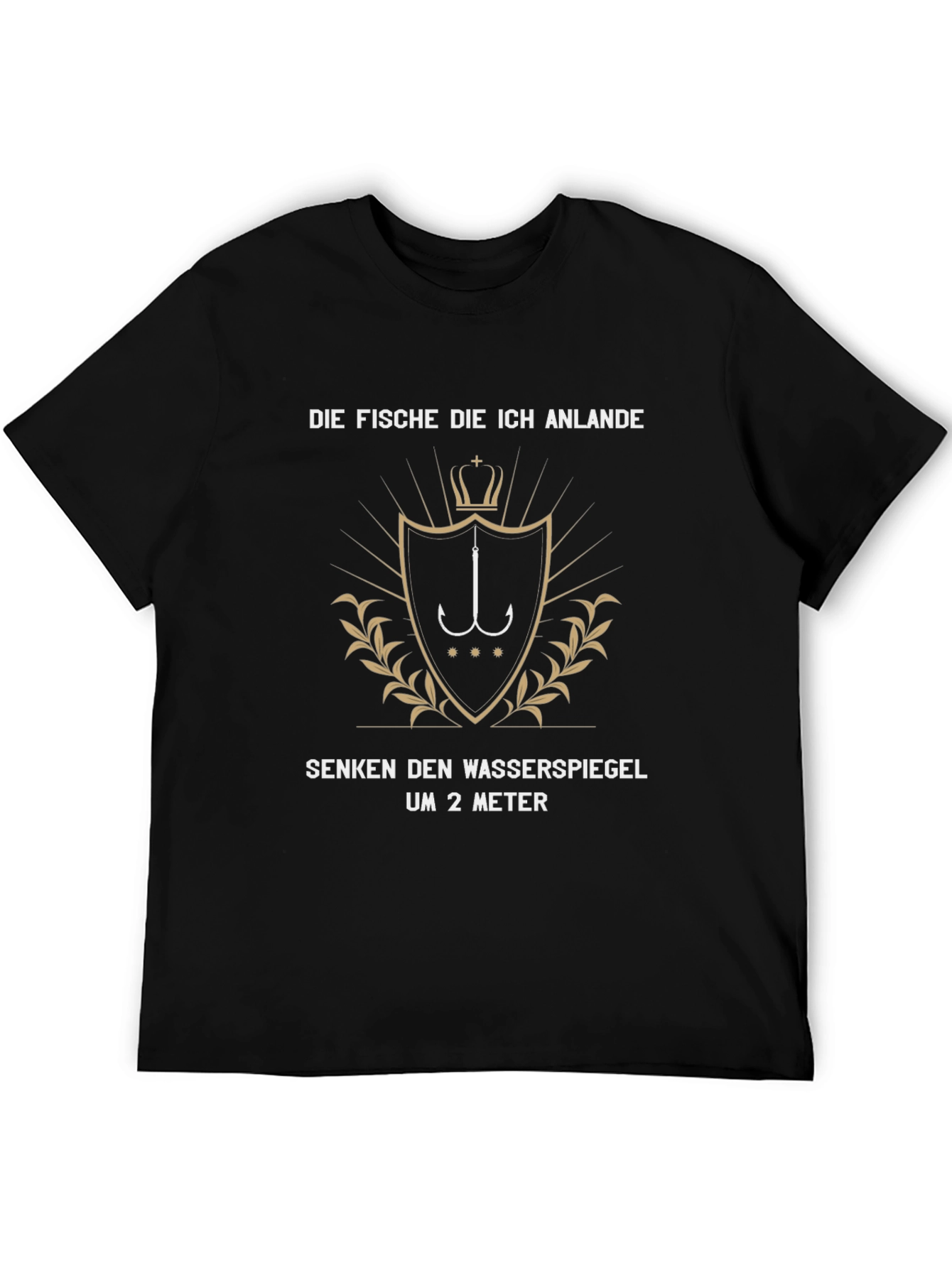 Fishing T-Shirt: Die Fische Die Ich Anlande Design