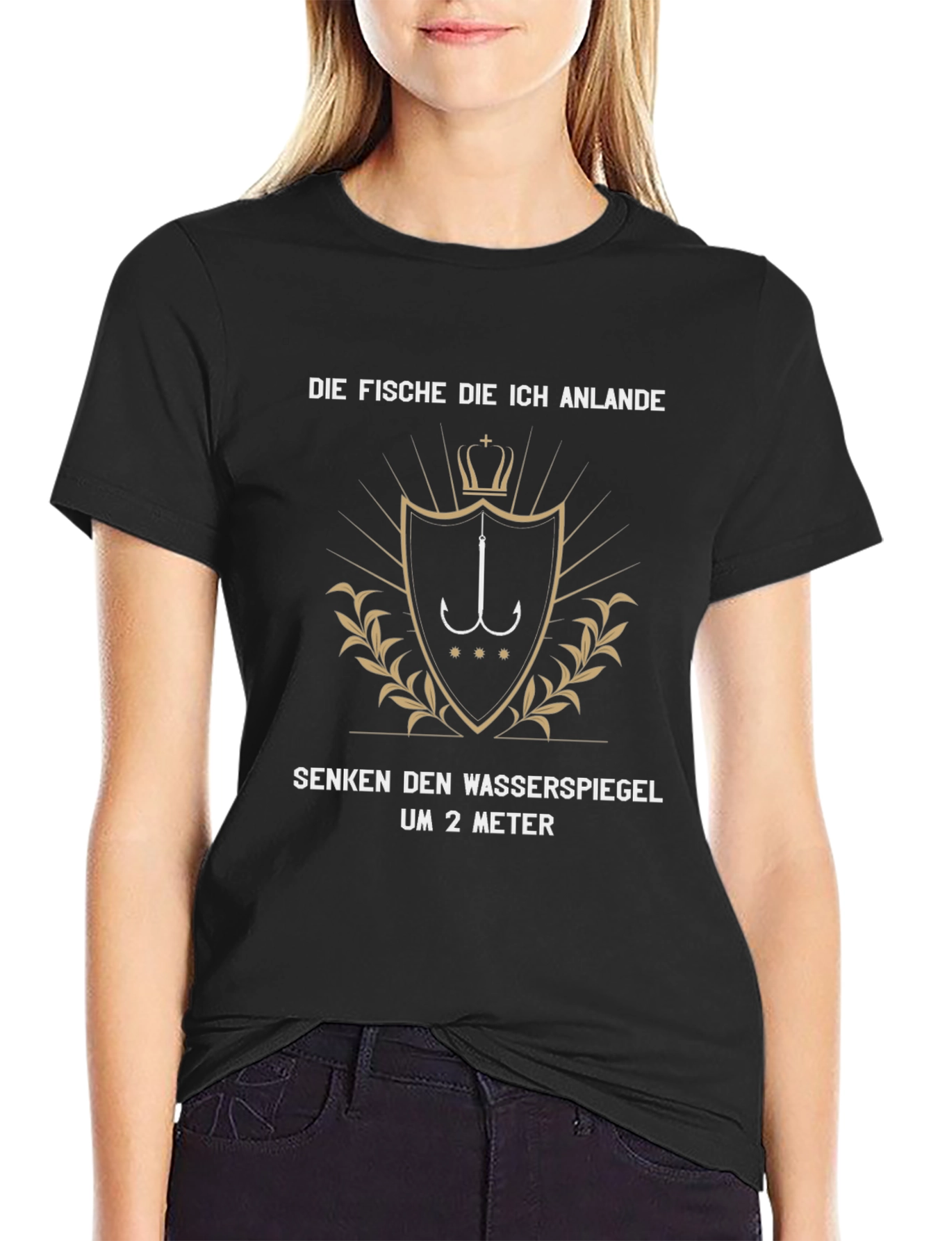 Fishing T-Shirt: Die Fische Die Ich Anlande Design