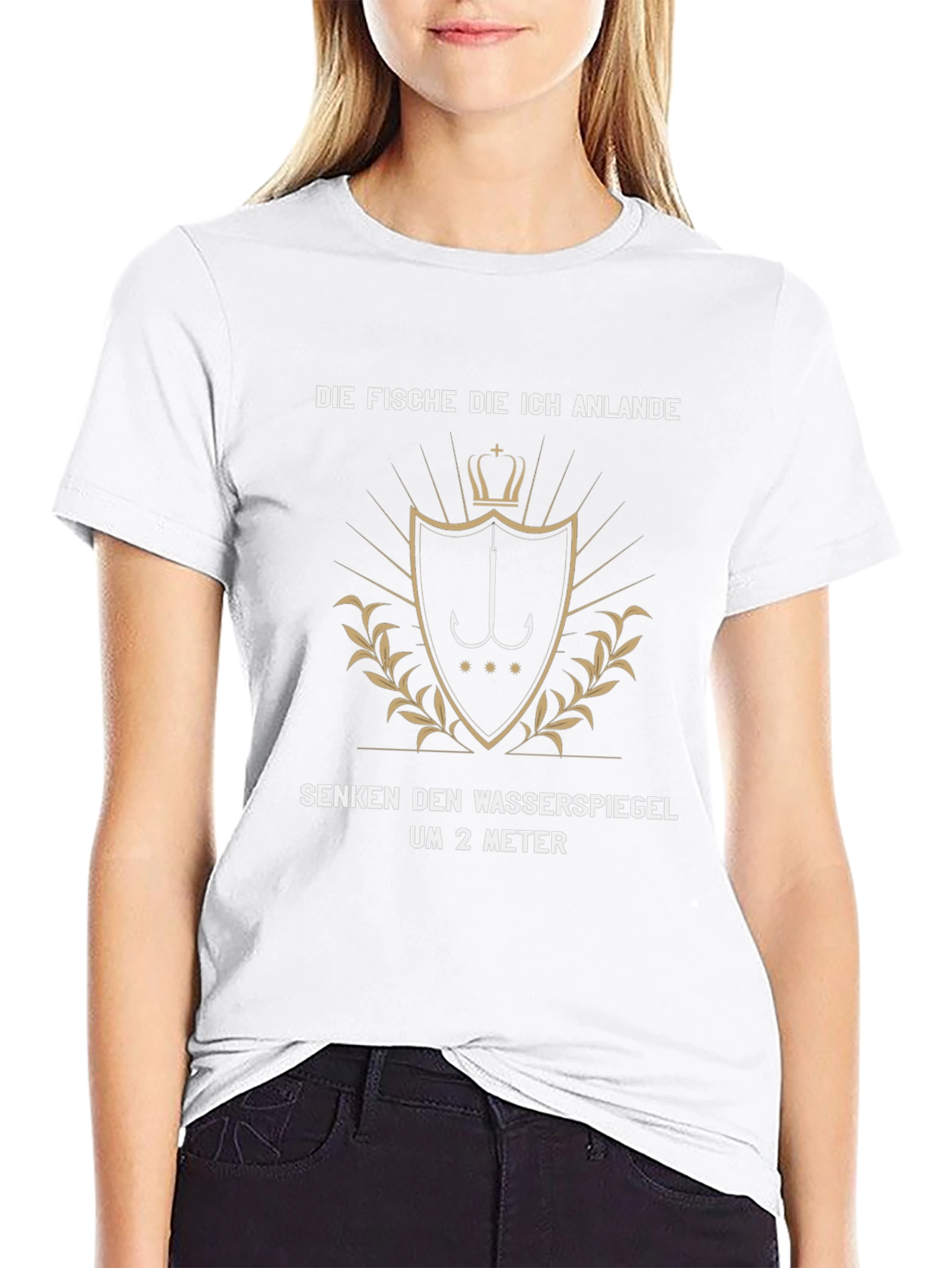 Fishing T-Shirt: Die Fische Die Ich Anlande Design