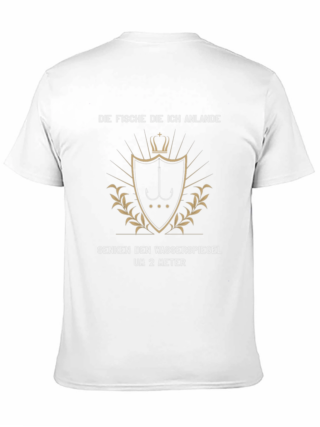 Fishing T-Shirt: Die Fische Die Ich Anlande Design