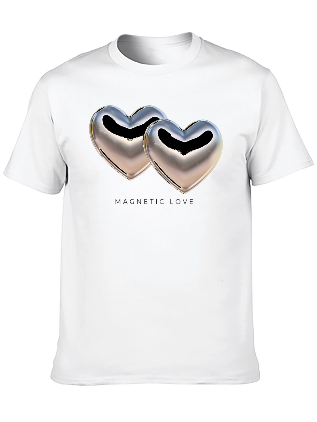Magnetic Love Graphic T-Shirt