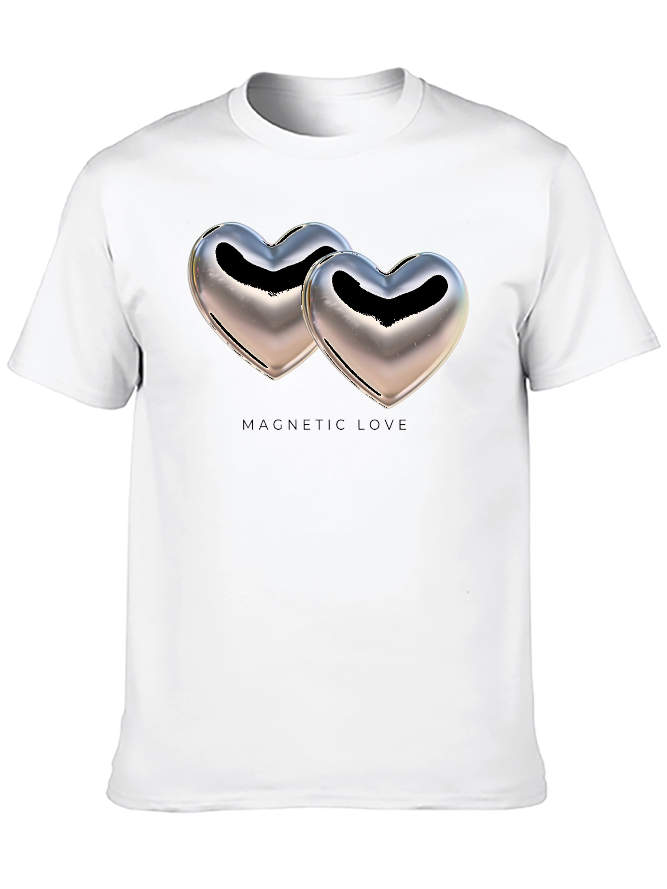Magnetic Love Graphic T-Shirt