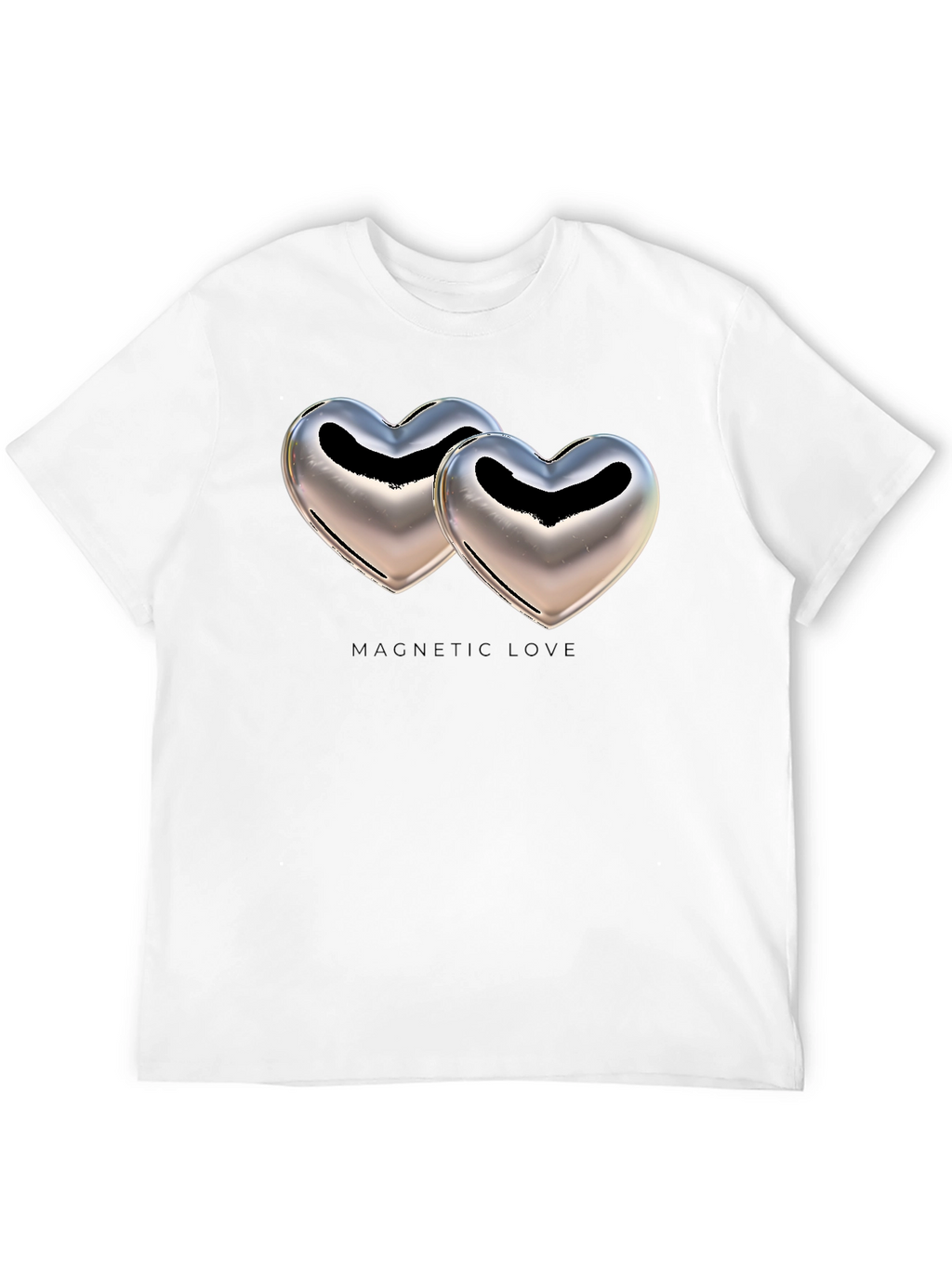 Magnetic Love Graphic T-Shirt