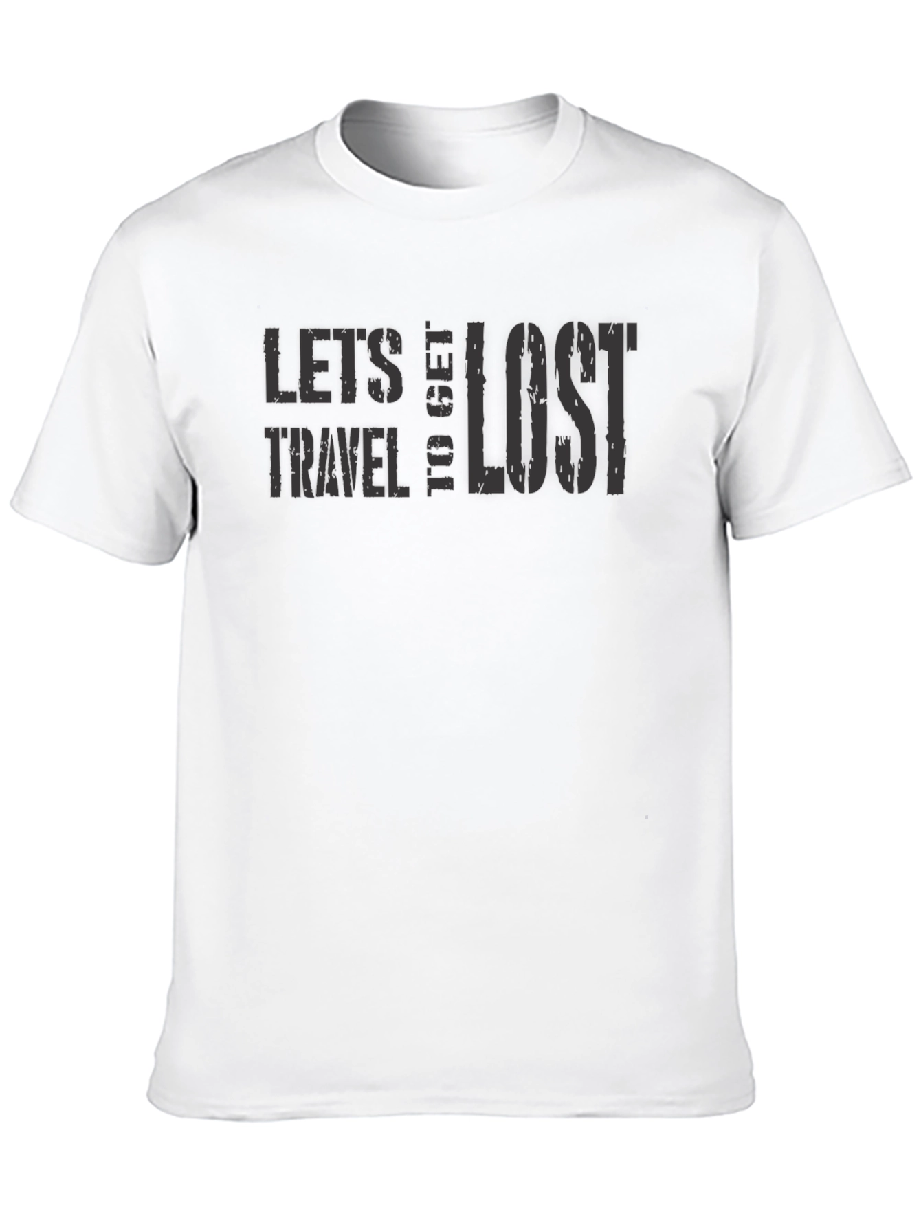 Lets Travel To Get Lost Graphic T-Shirt