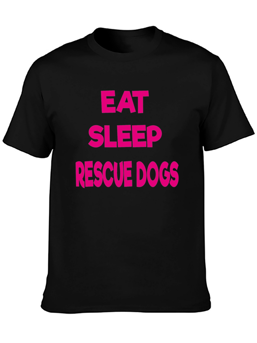 Eat Sleep Rescue Dogs Graphic Tee