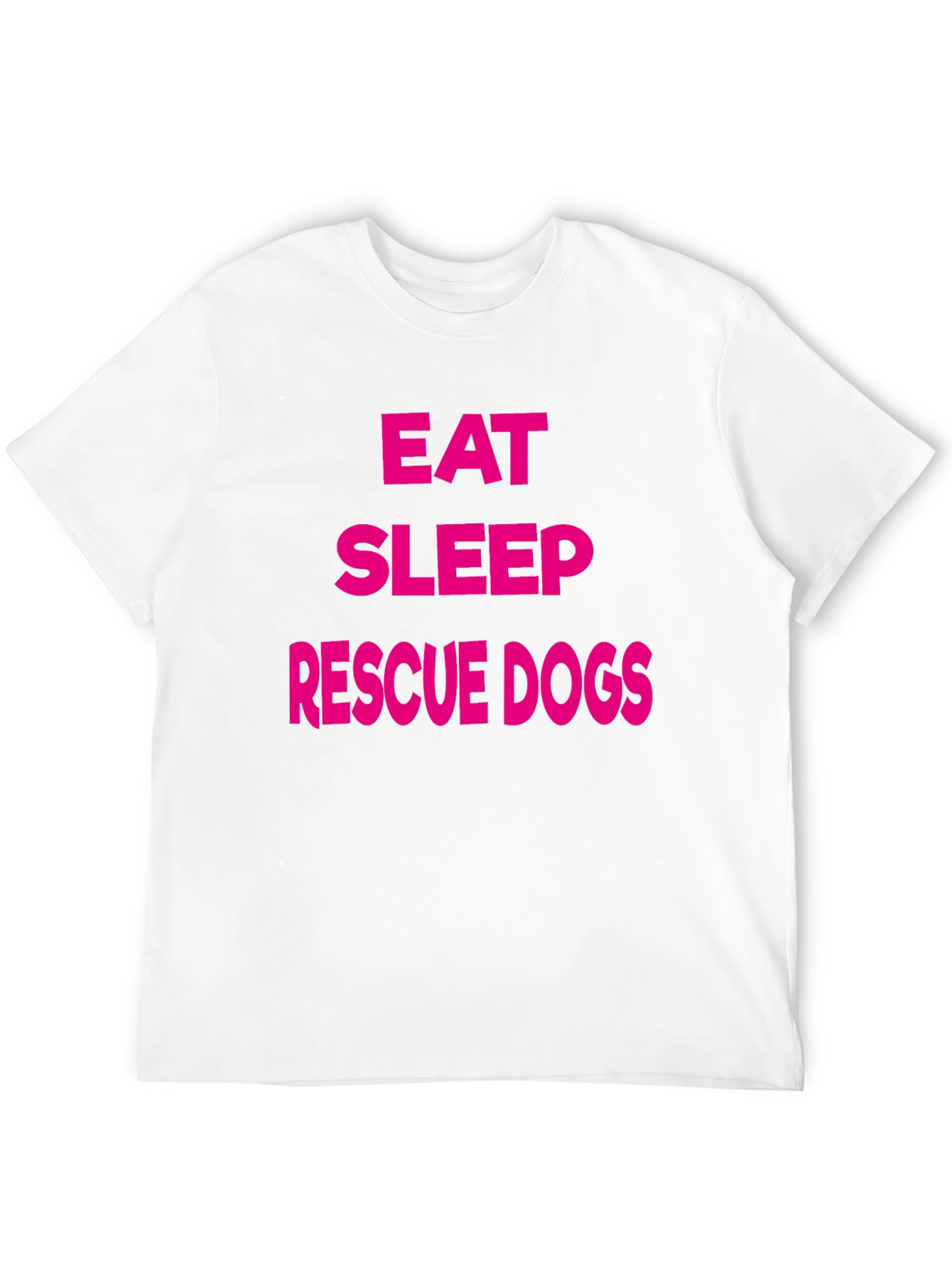 Eat Sleep Rescue Dogs Graphic Tee