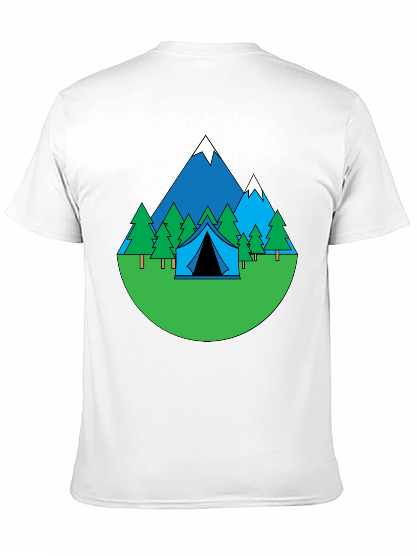 Mountain Camping Graphic Tee